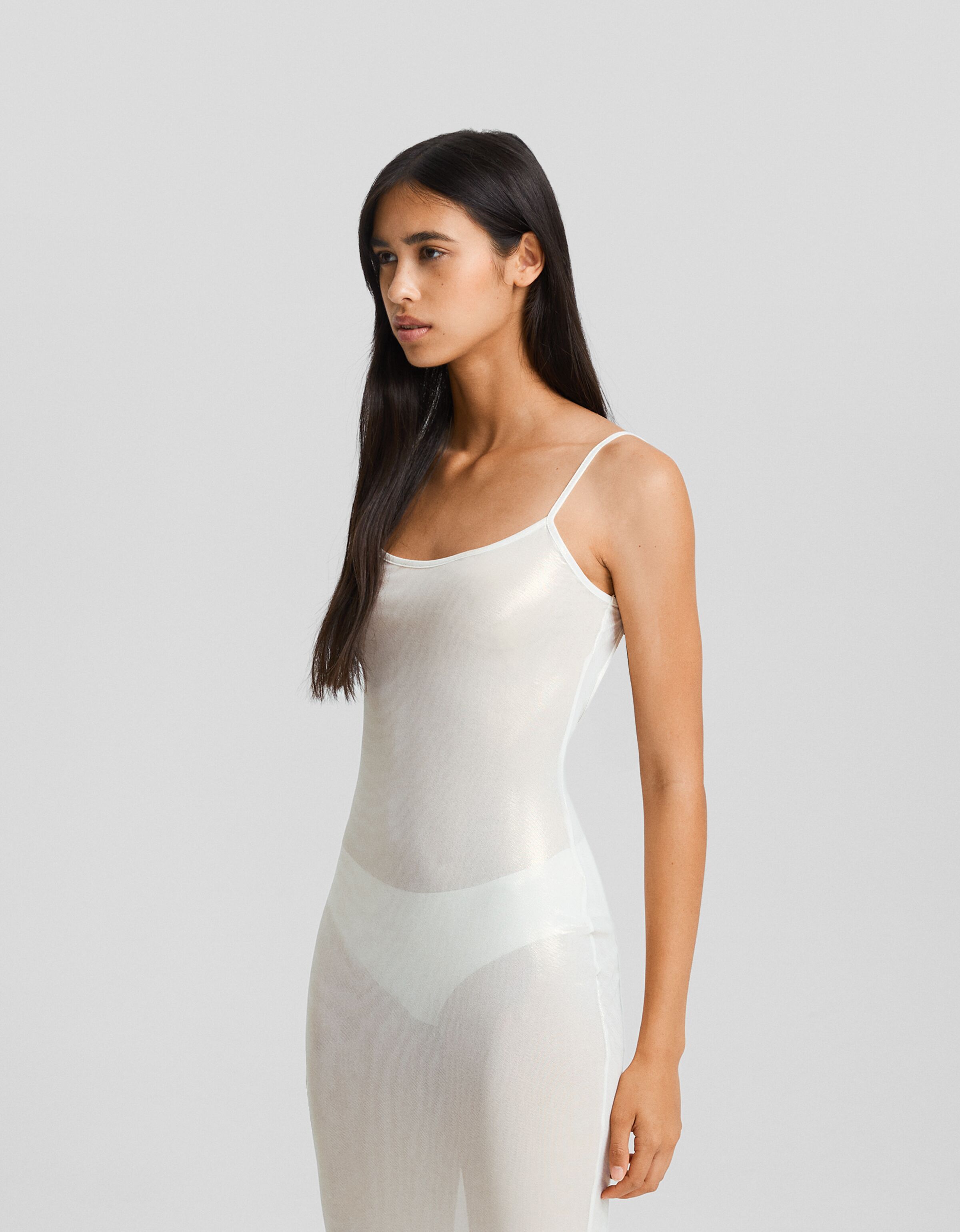 Vestido largo tirantes