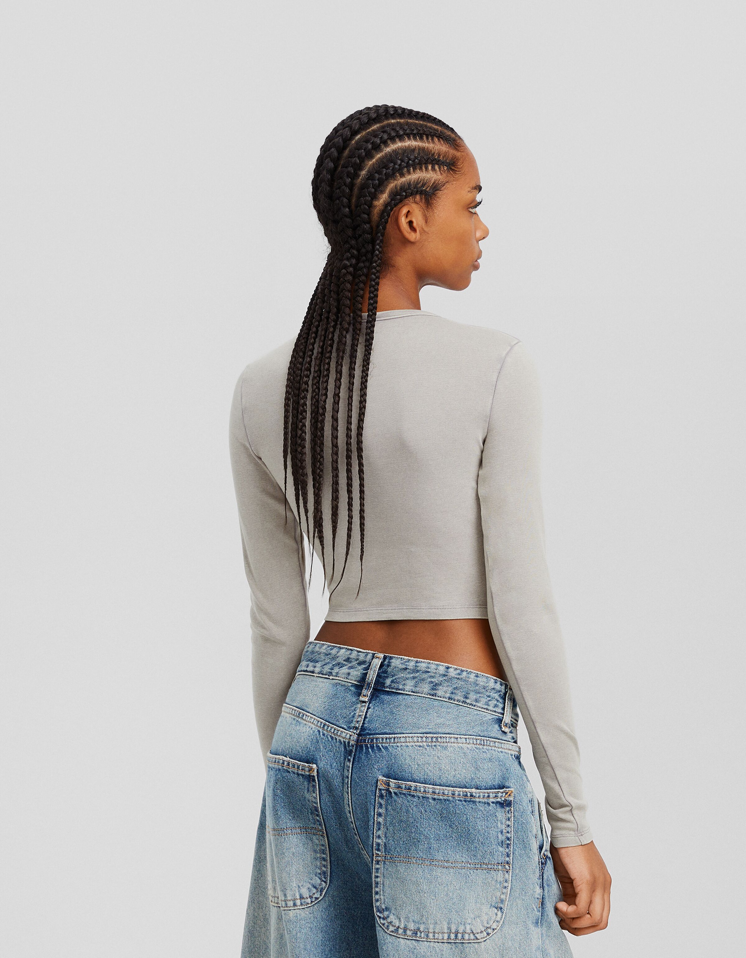 Camiseta manga larga print