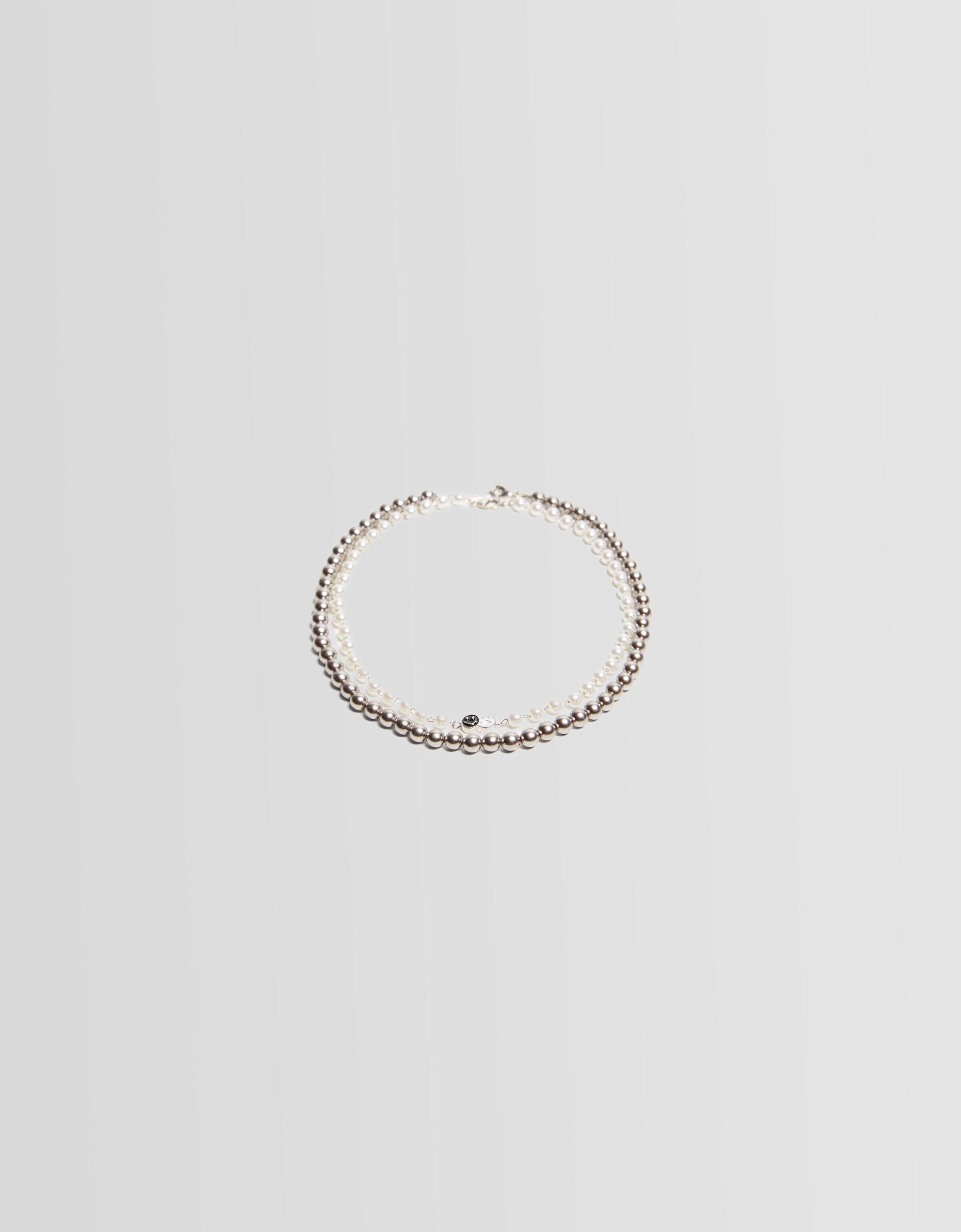 Set 2 collares perlas