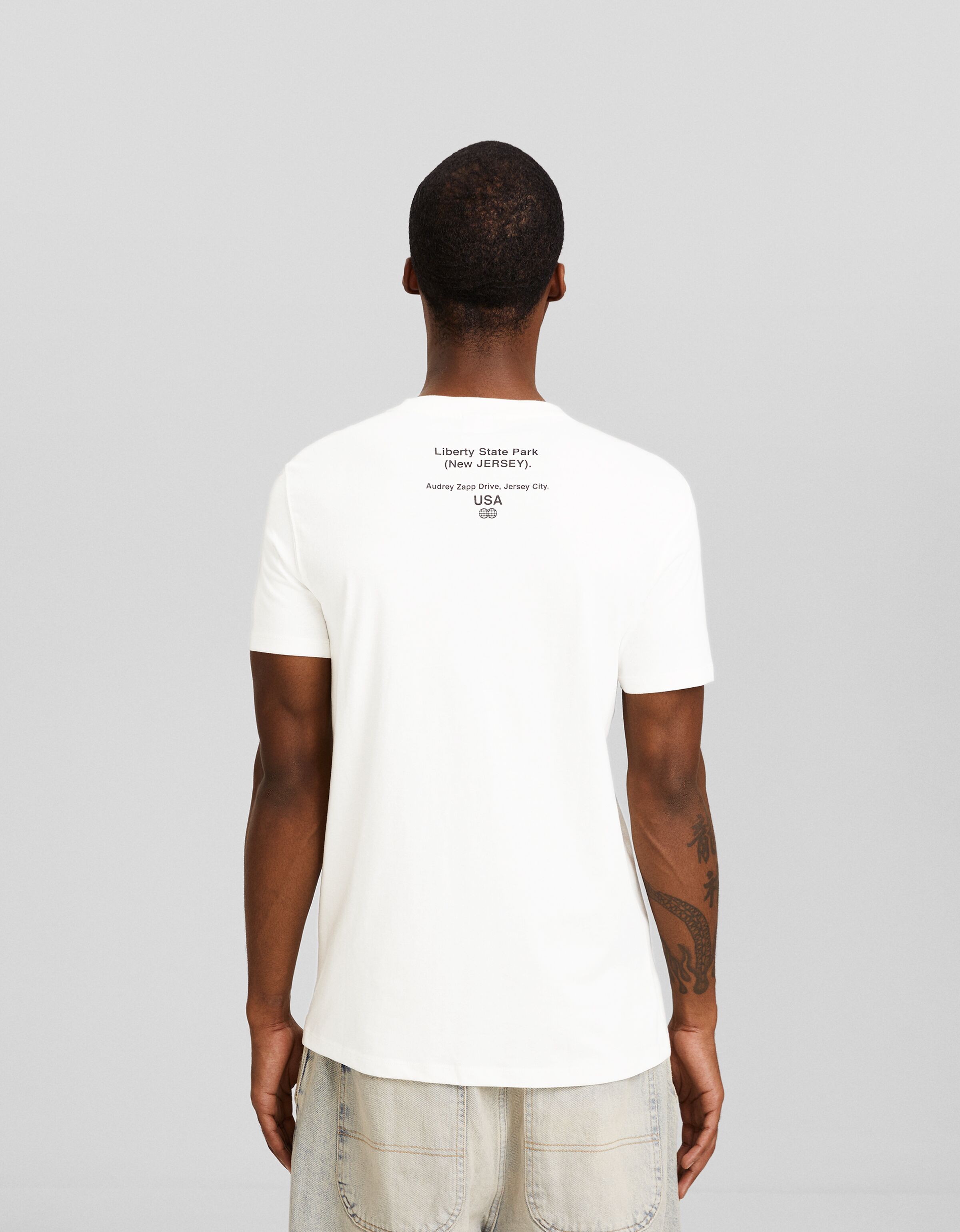 Camiseta manga corta print