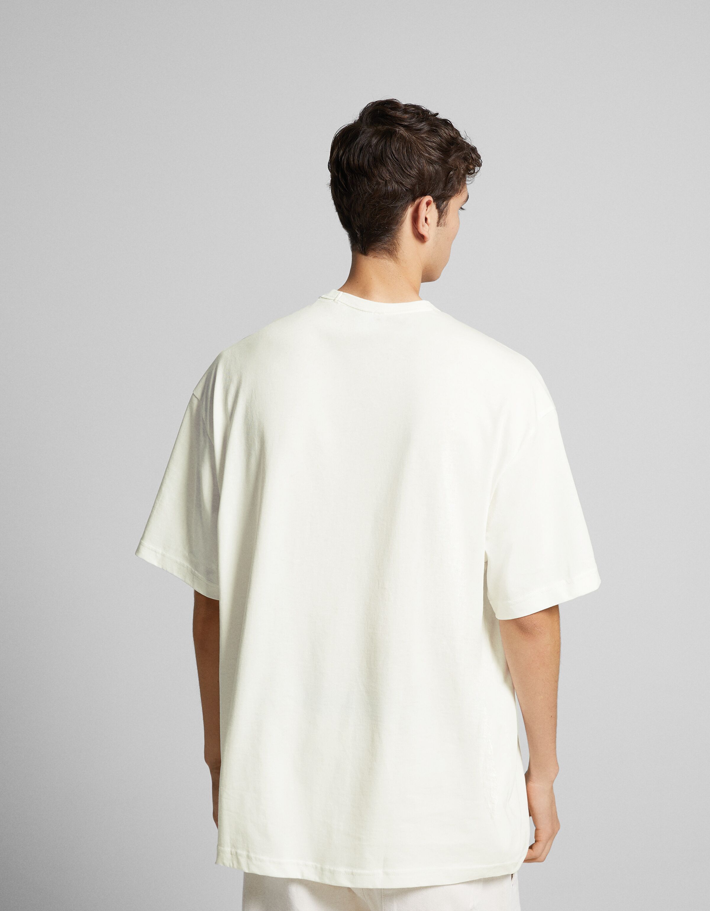 Camiseta manga corta boxy fit print Marrakech