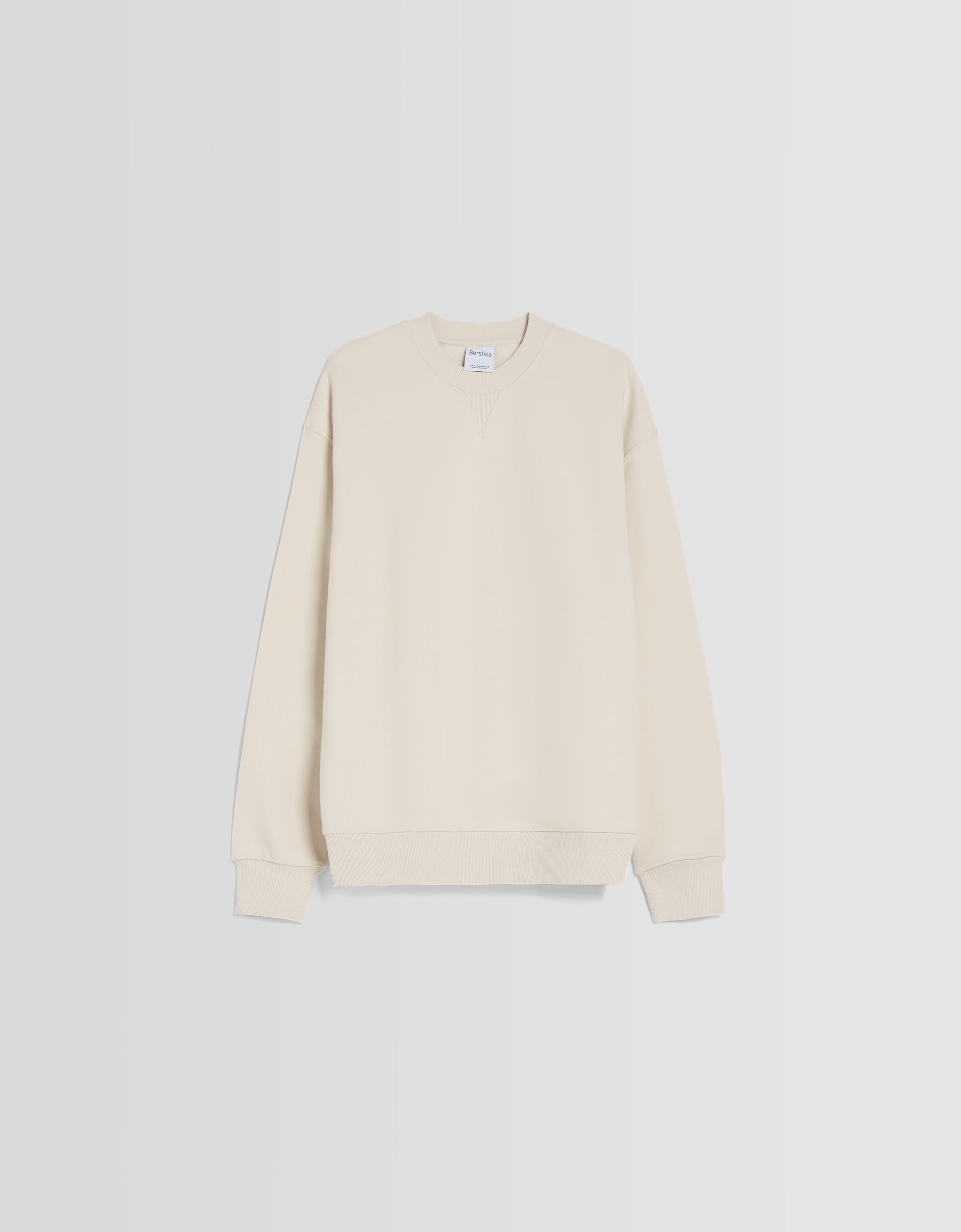 Sudadera cuello redondo