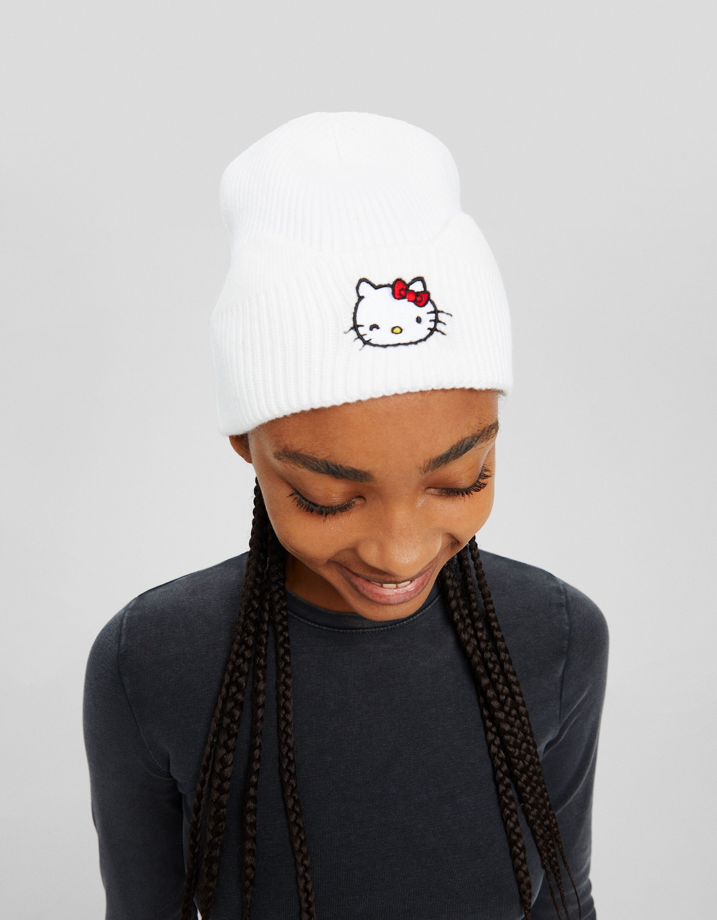 Beanie Hello Kitty bordado