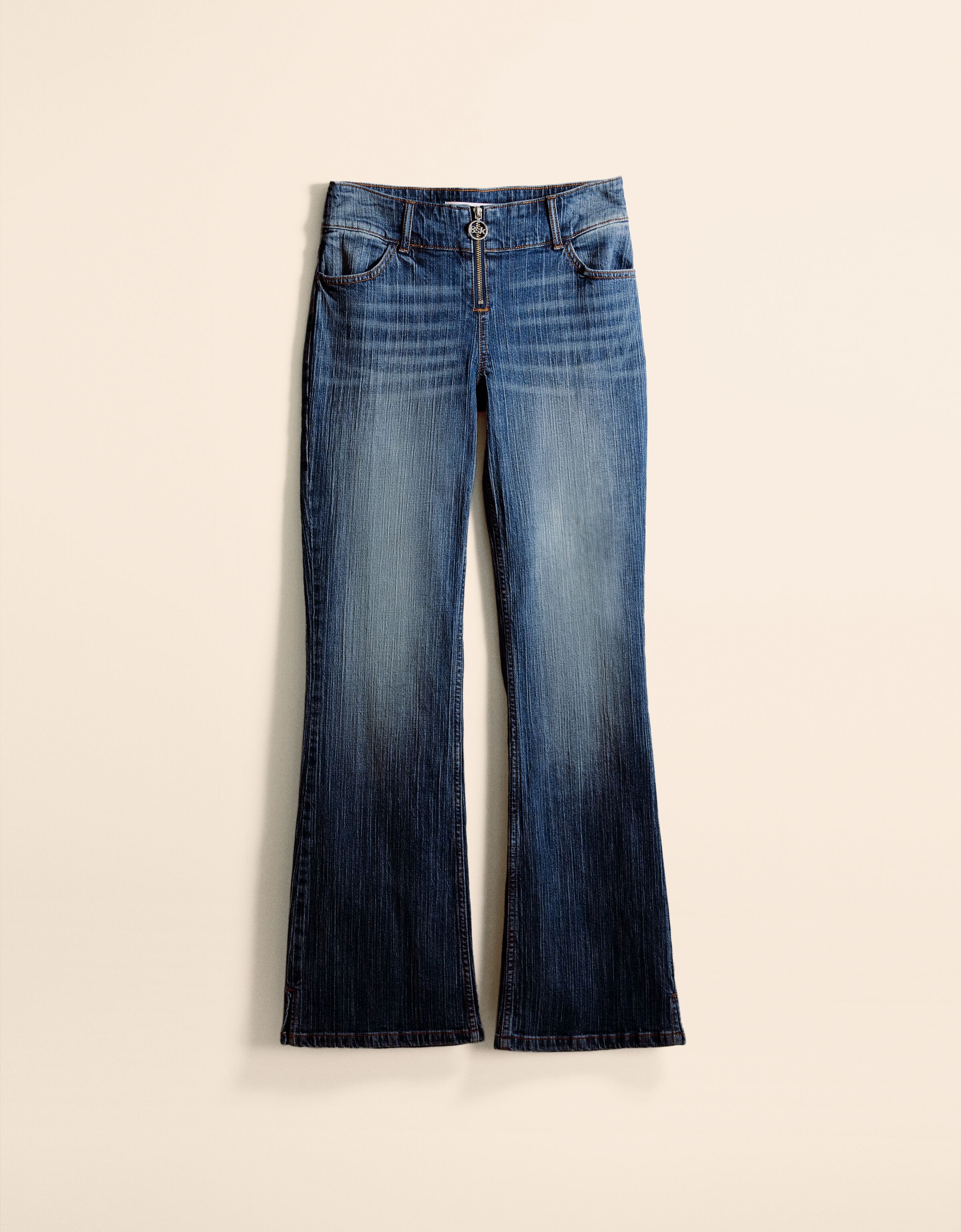 Jeans flare low waist