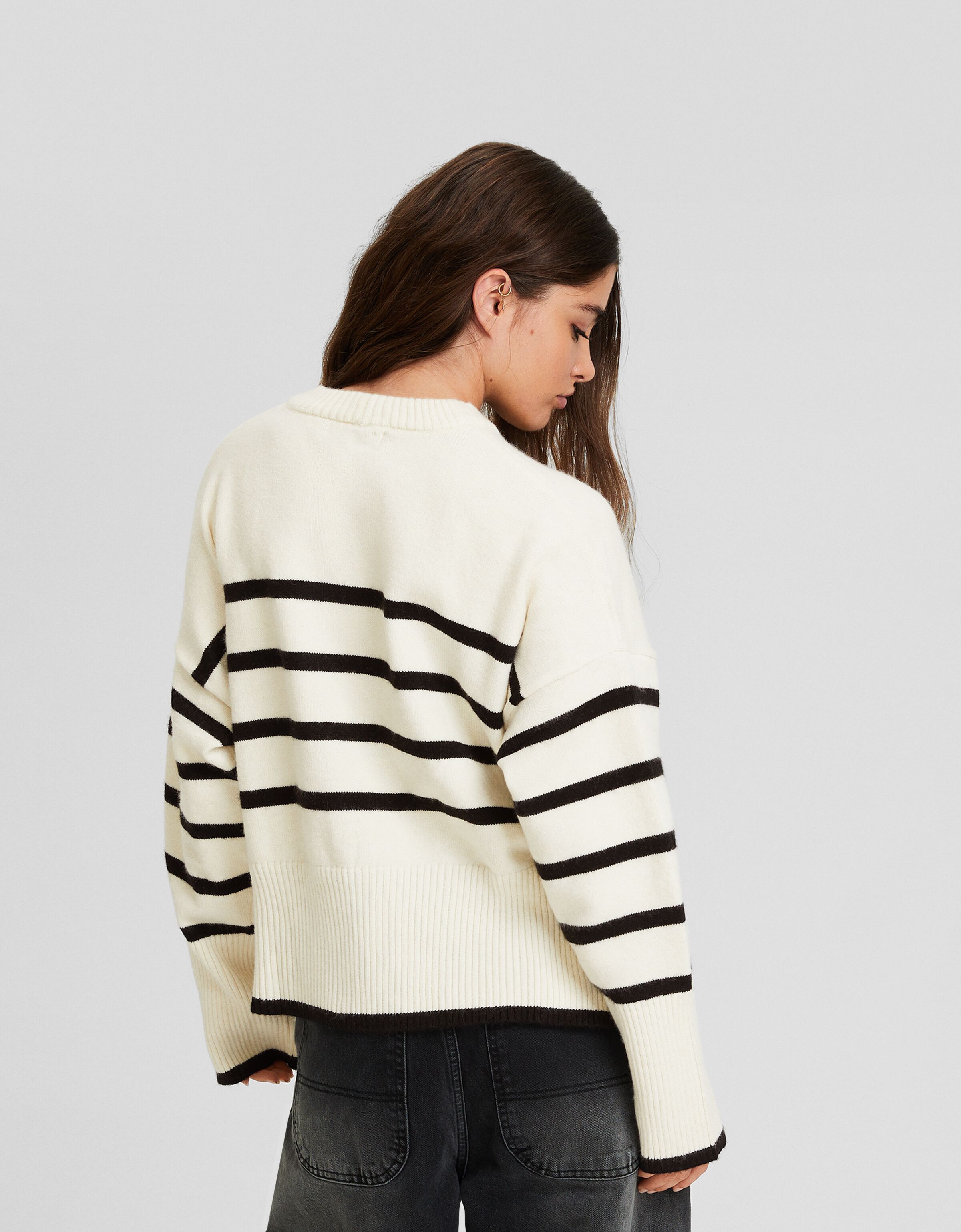 Jersey cuello redondo