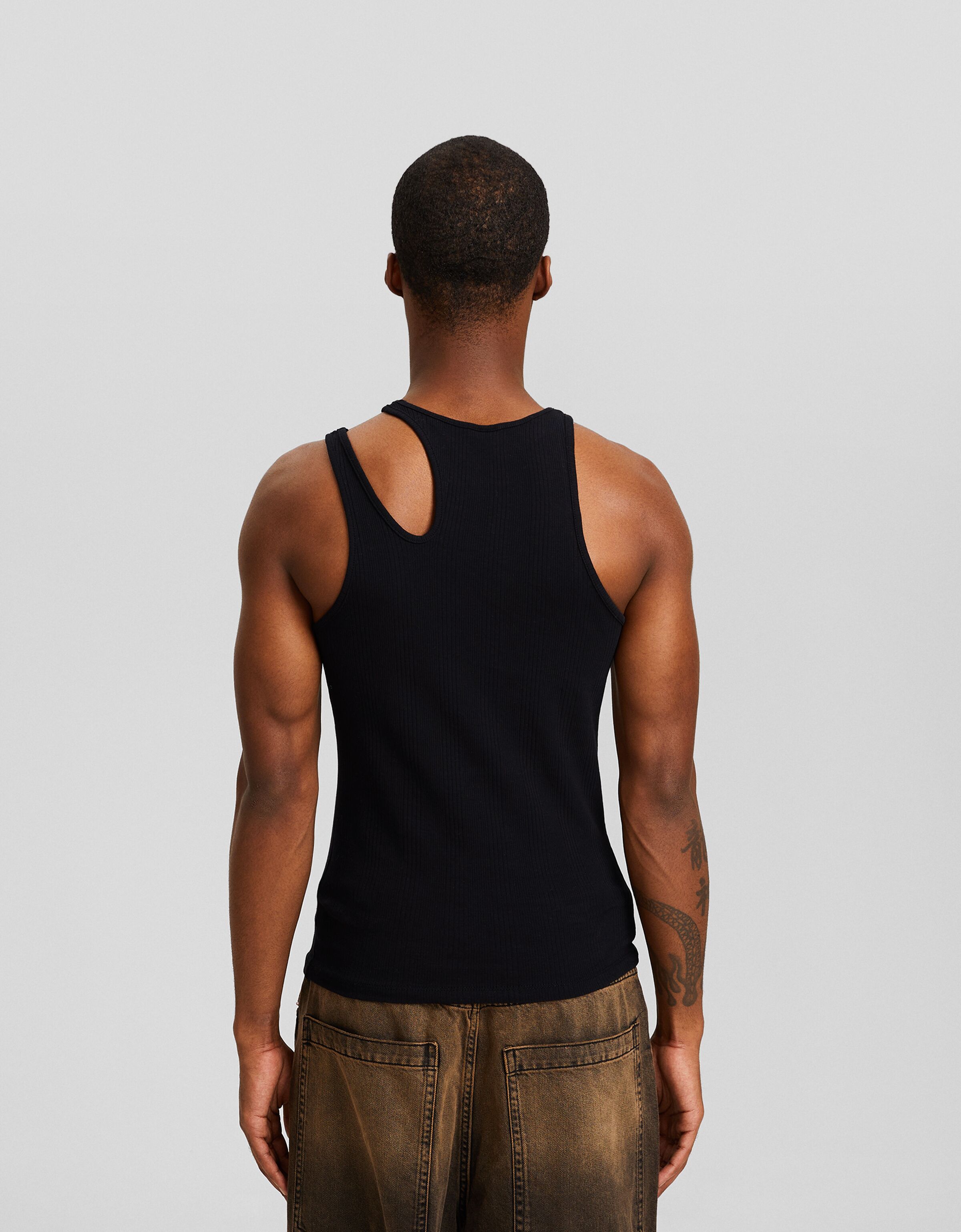 Camiseta tirantes rib