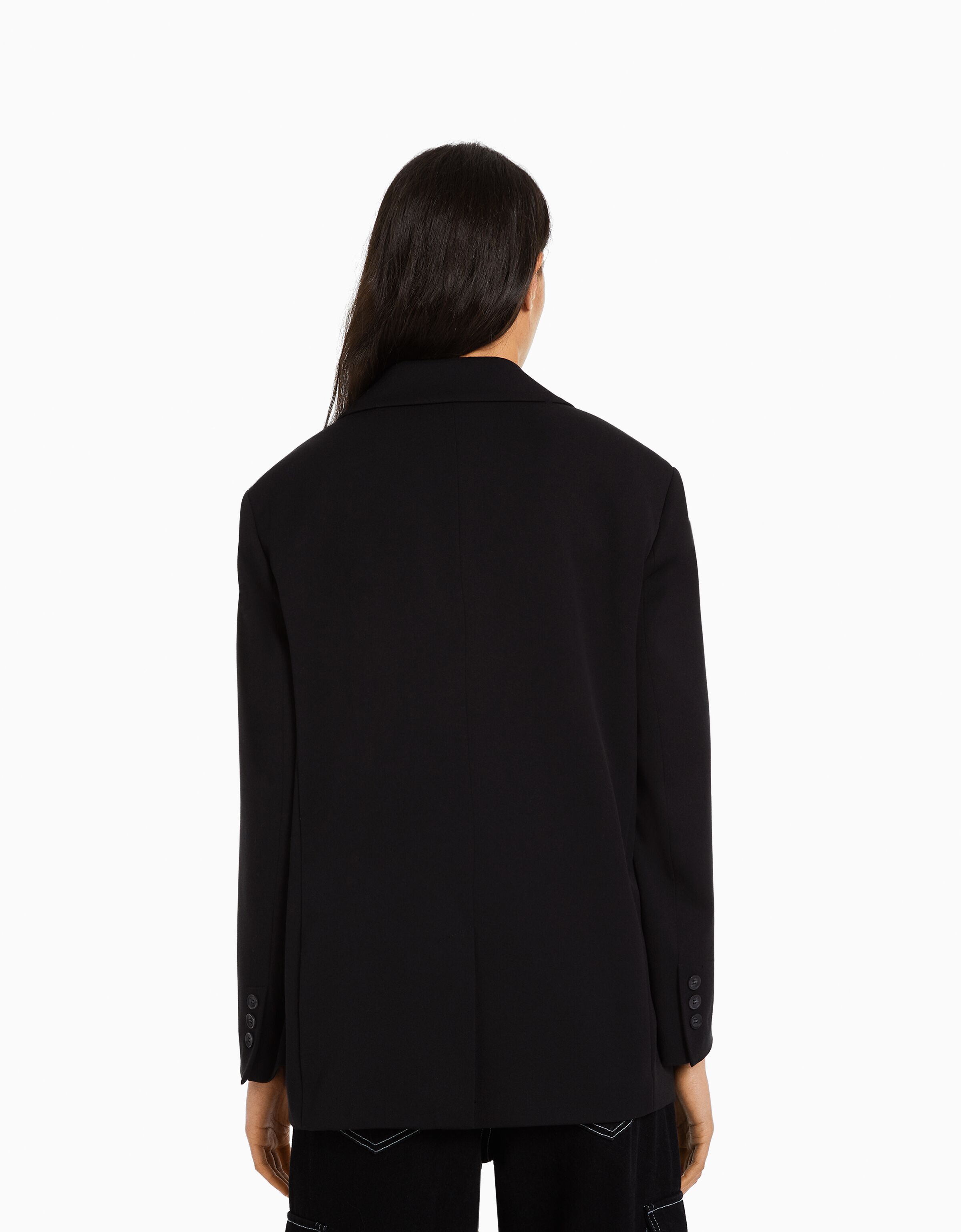 Blazer loose fit corte femenino