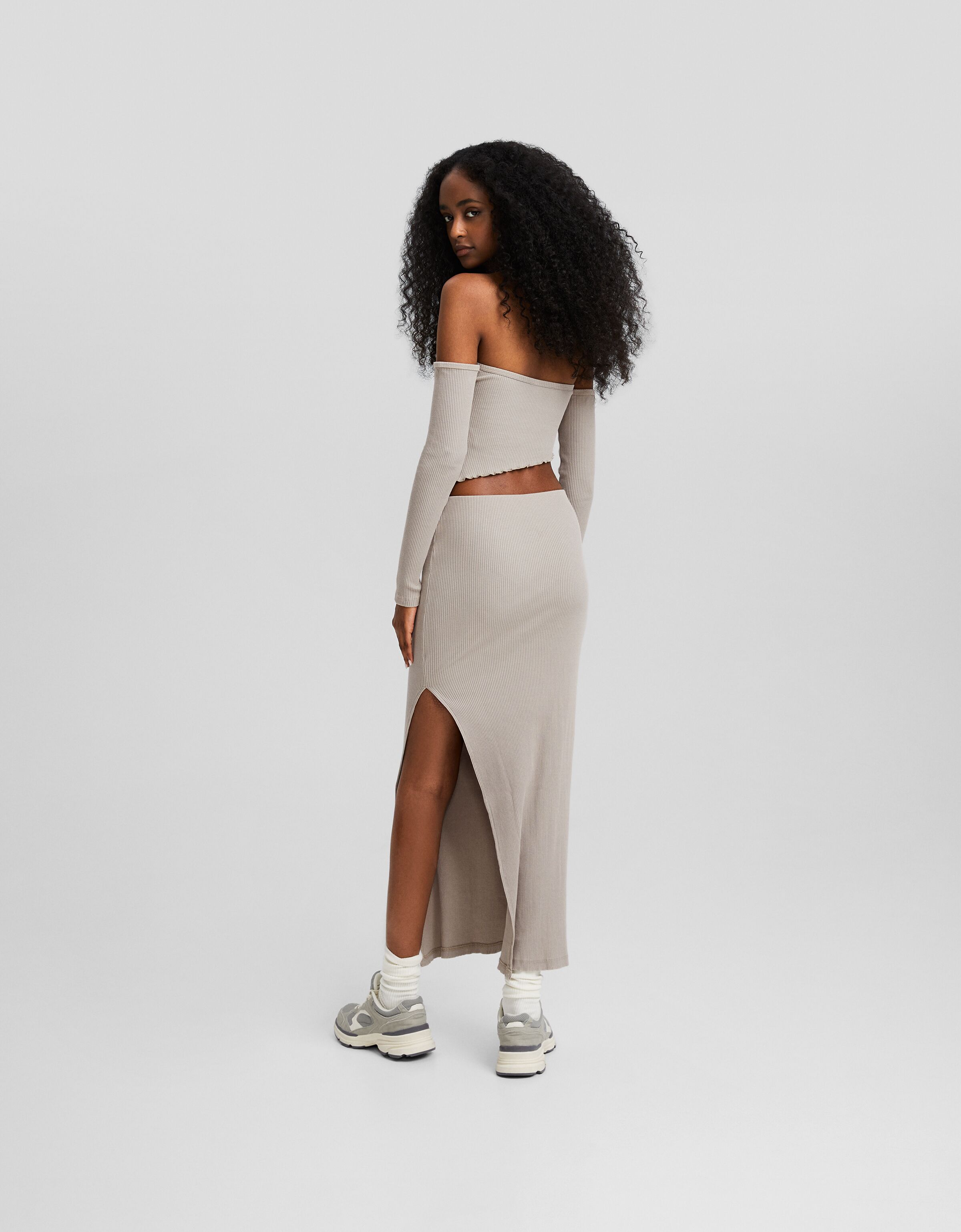 Camiseta manga larga bardot