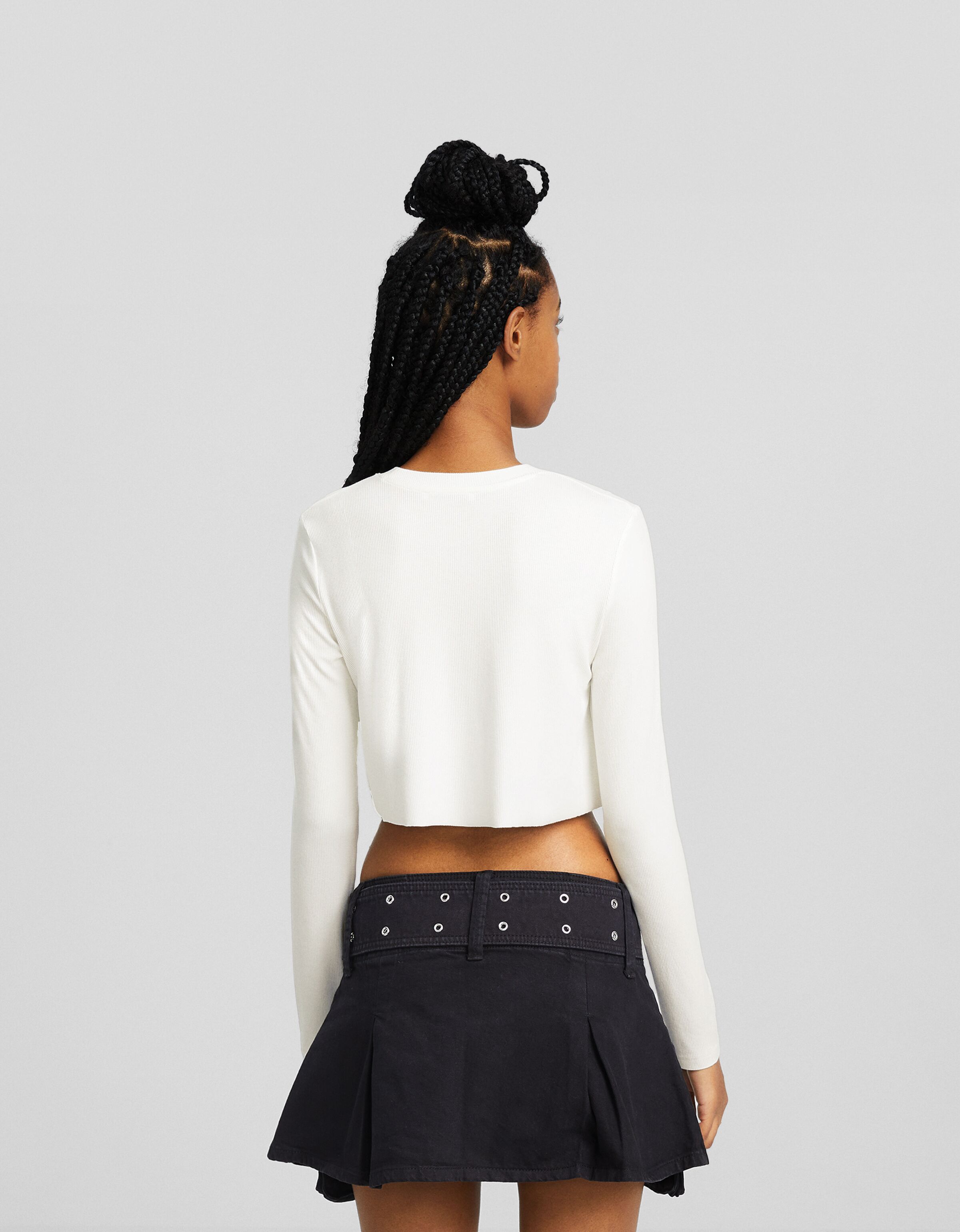 Camiseta manga larga print