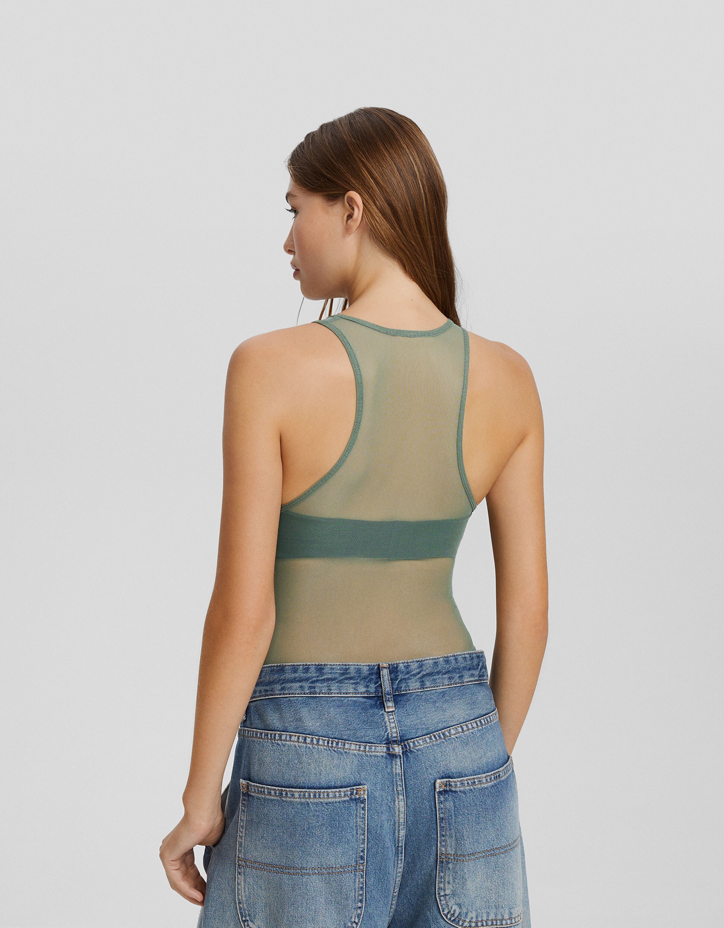 Body tul transparente