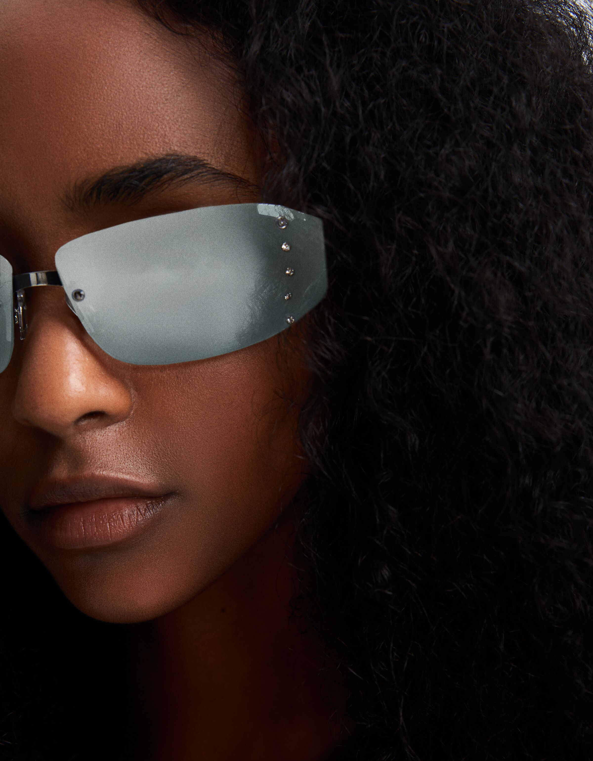 Gafas sol Y2K strass