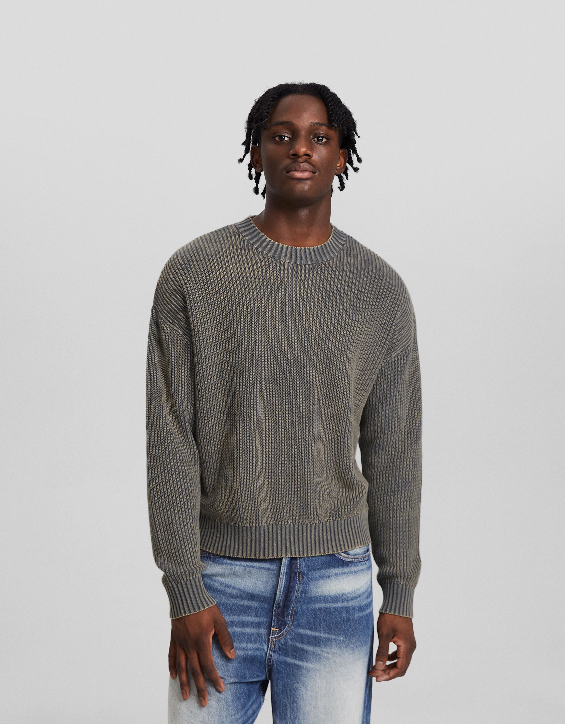 Jersey boxy fit efecto lavado