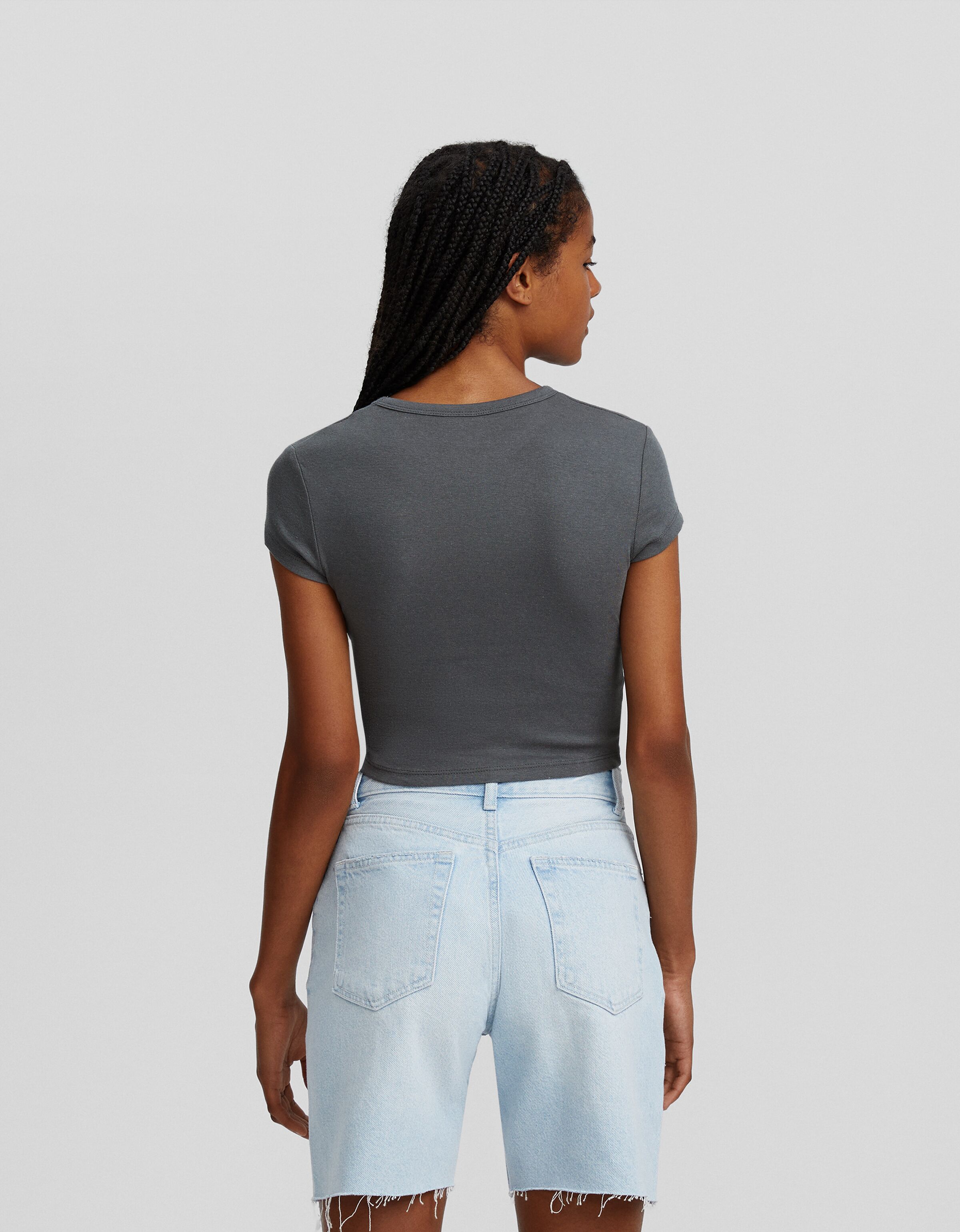 Camiseta manga corta print