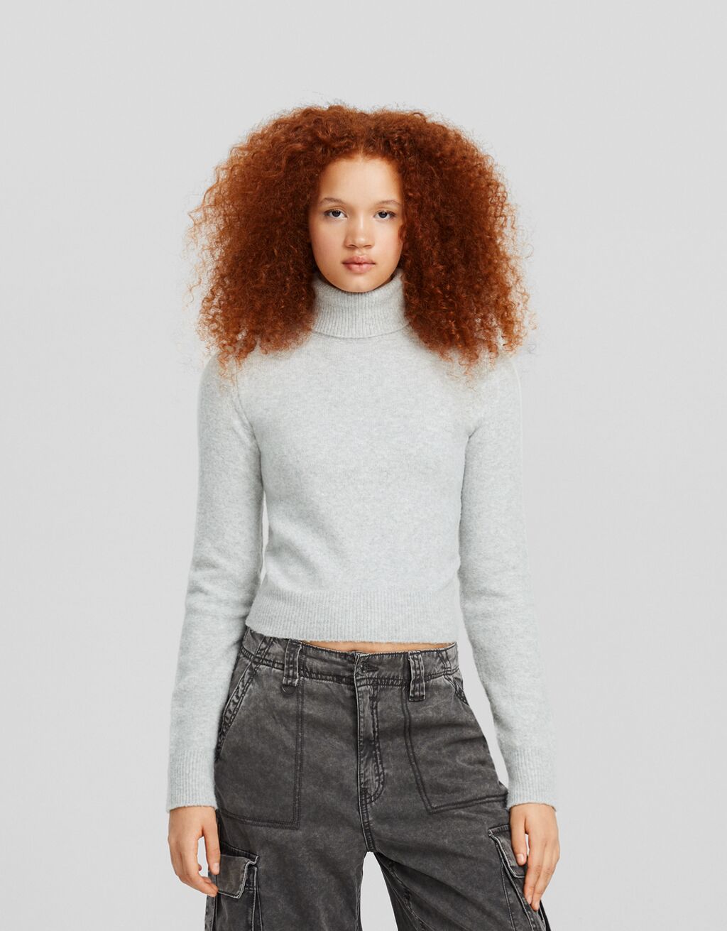 Jersey cuello subido