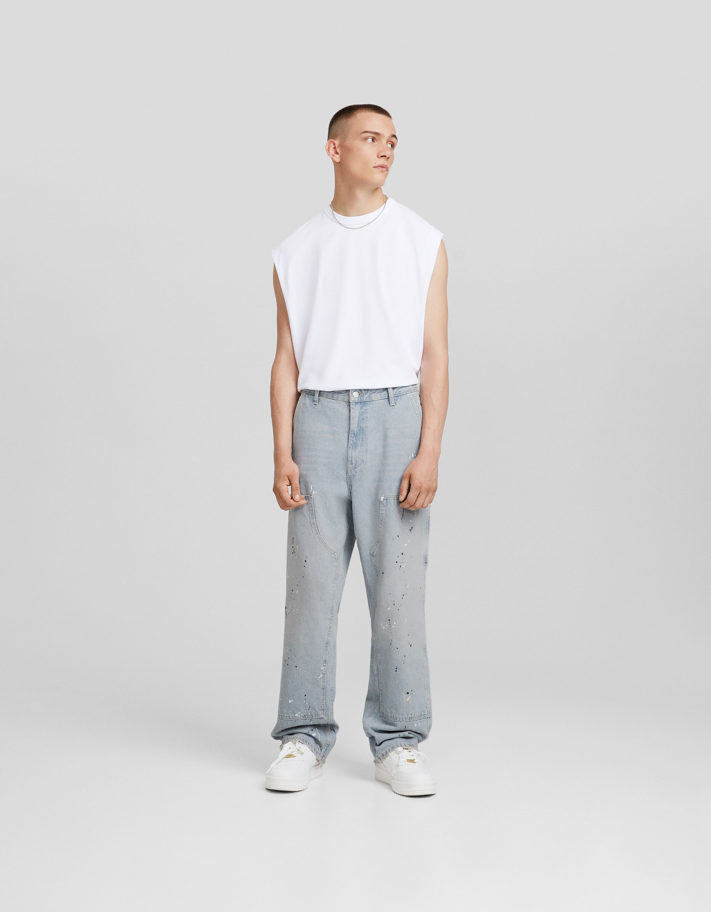 Jeans carpenter pintura