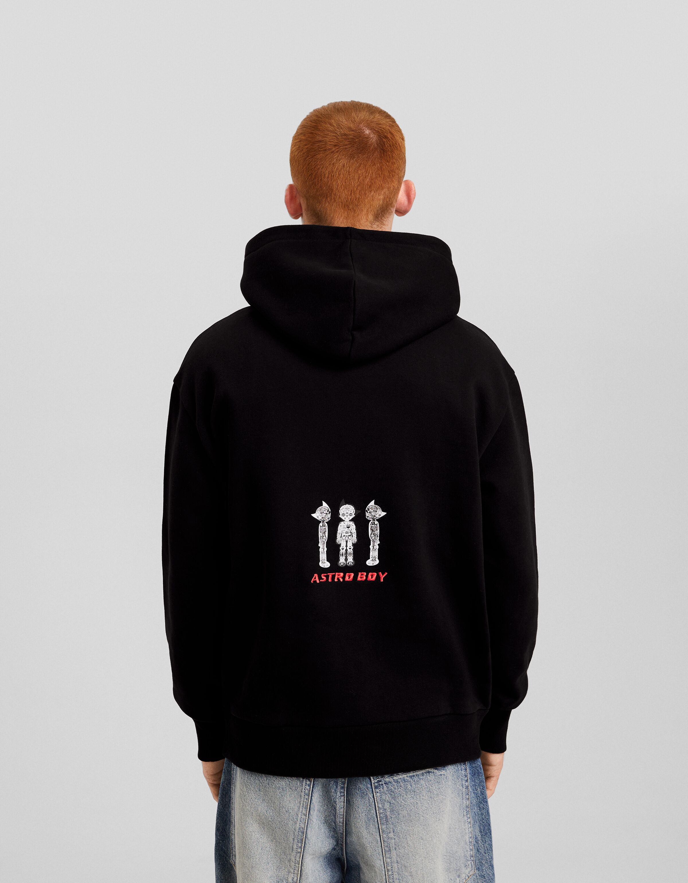 Sudadera Astro Boy capucha oversize print