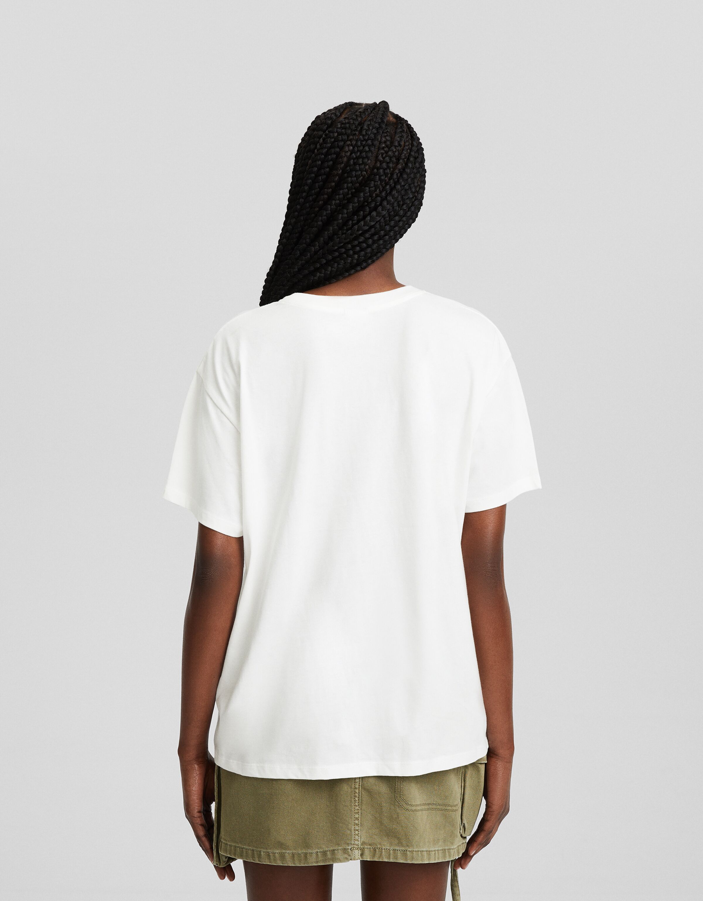 Camiseta manga corta print