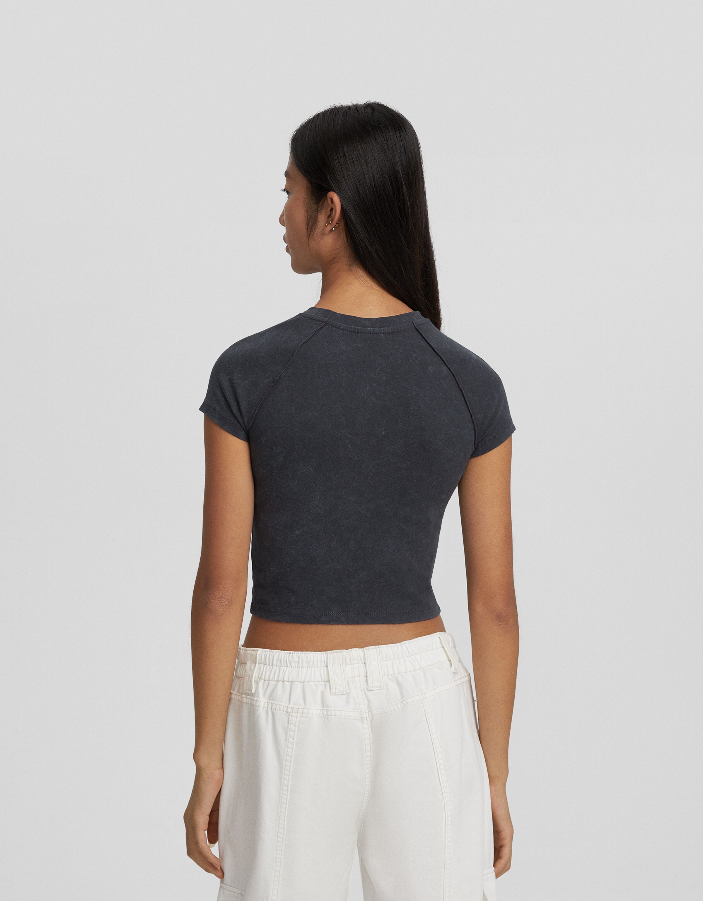 Camiseta manga corta print