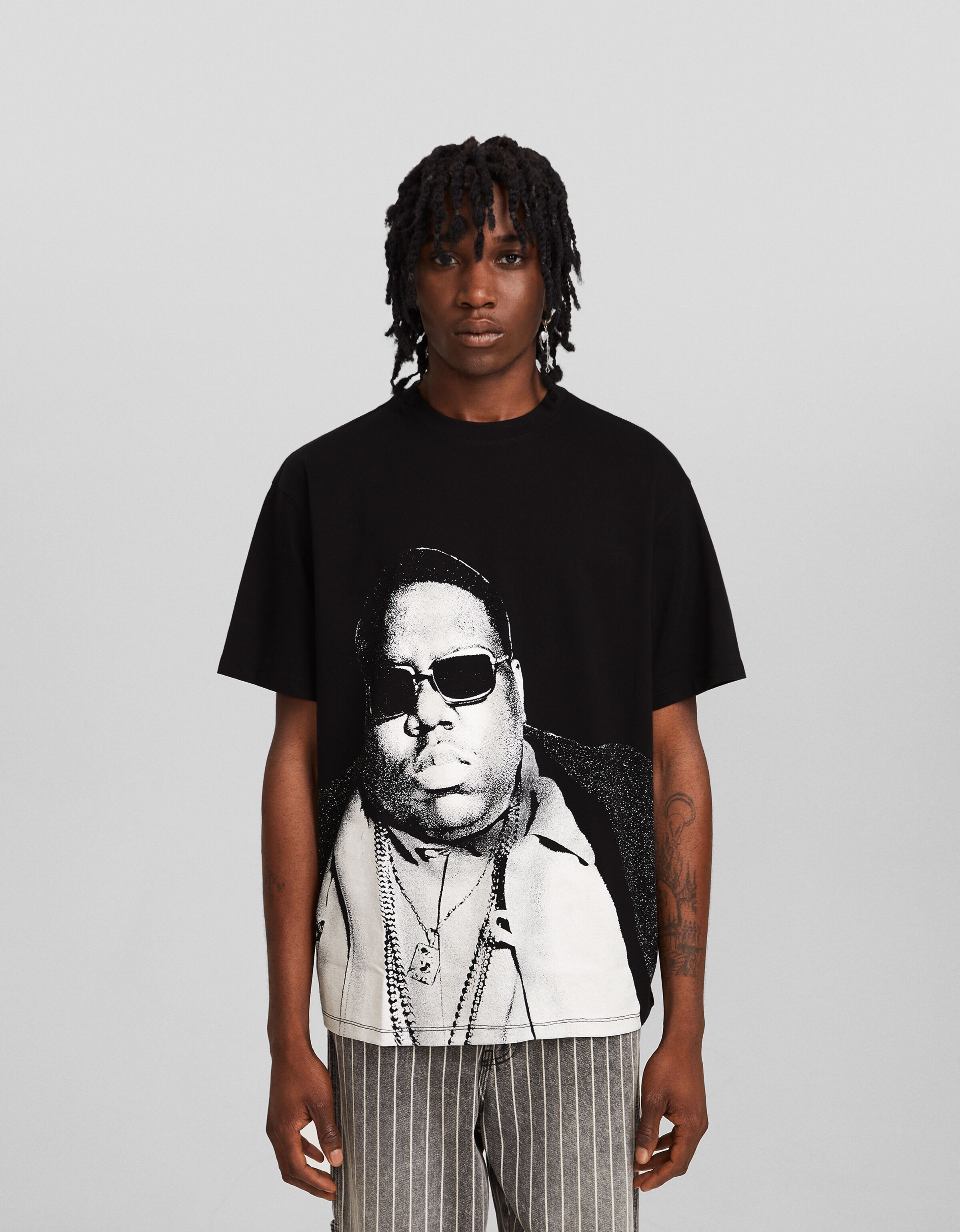 Camiseta The Notorious B.I.G. manga corta print