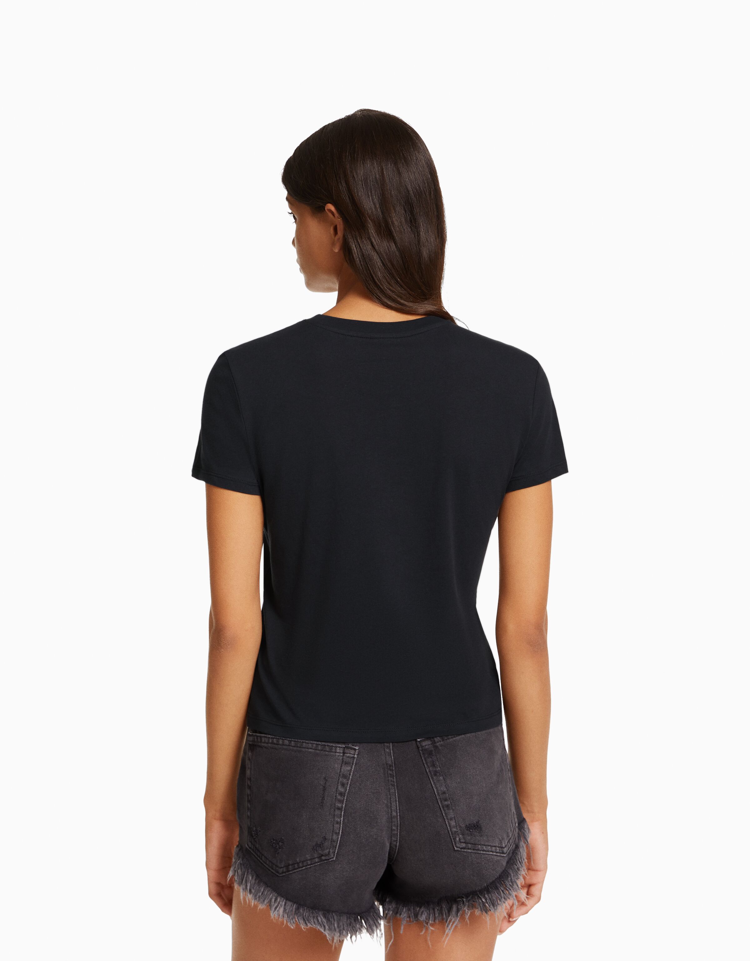 Camiseta manga corta print