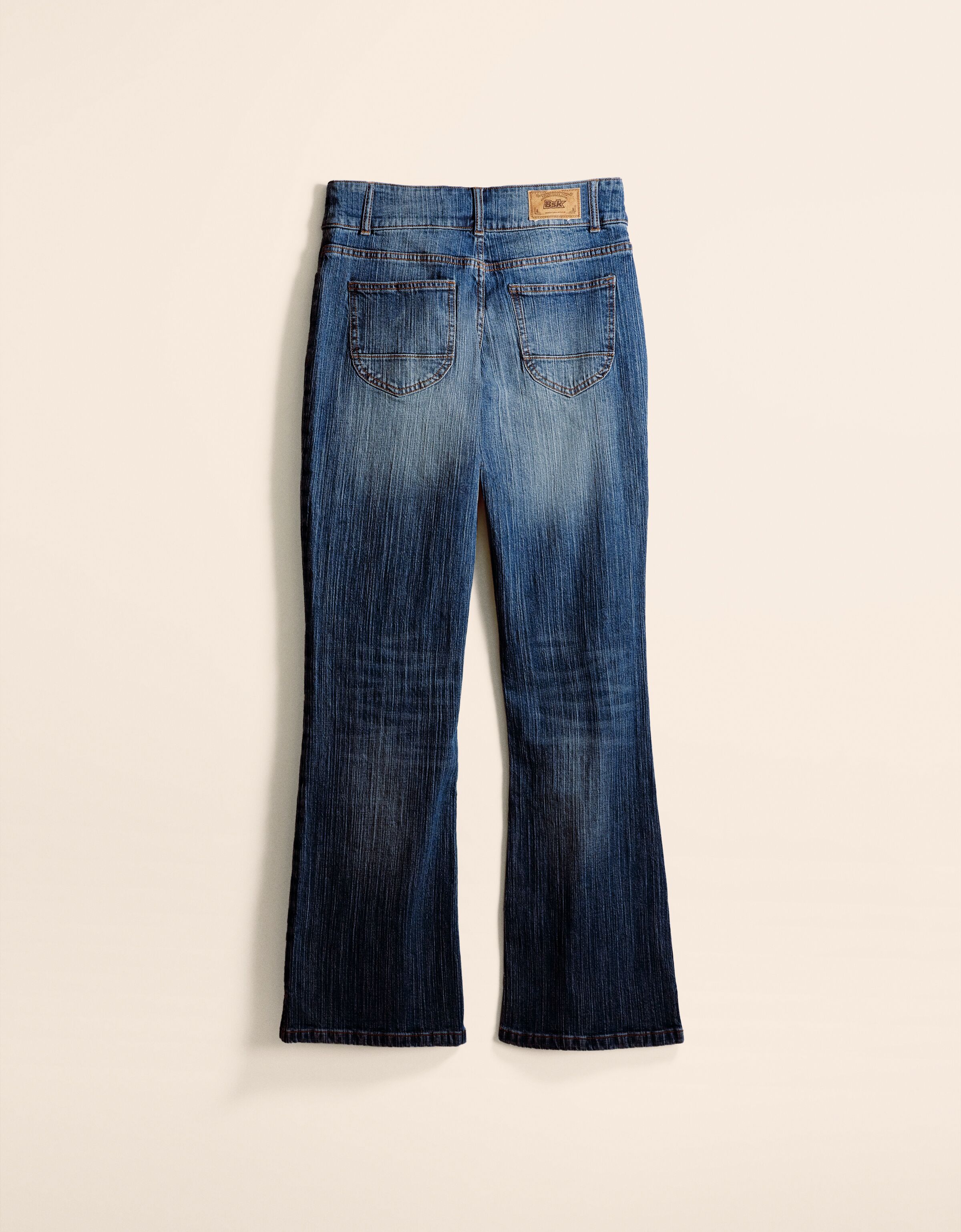 Jeans flare low waist