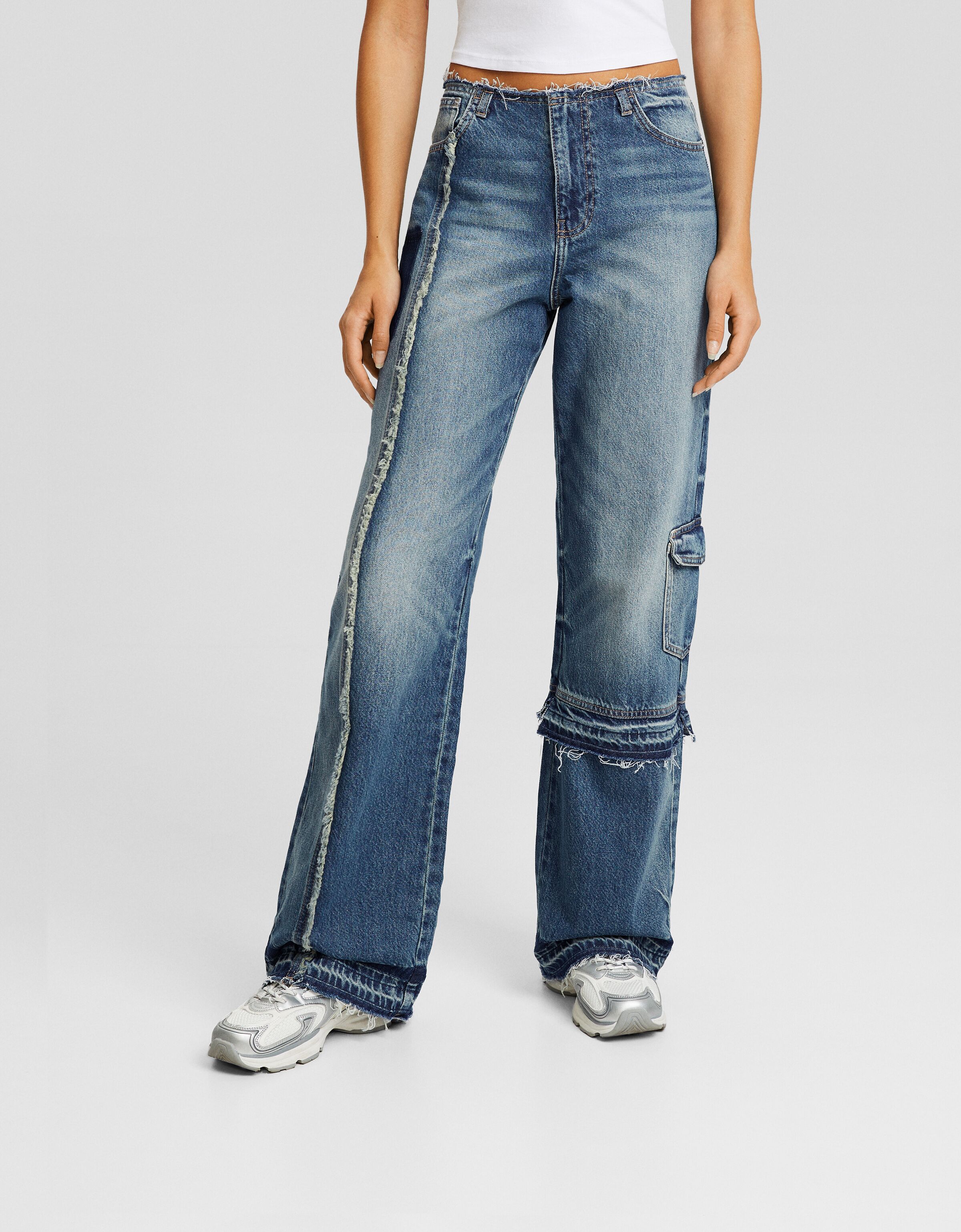 Jeans 90s patch denim