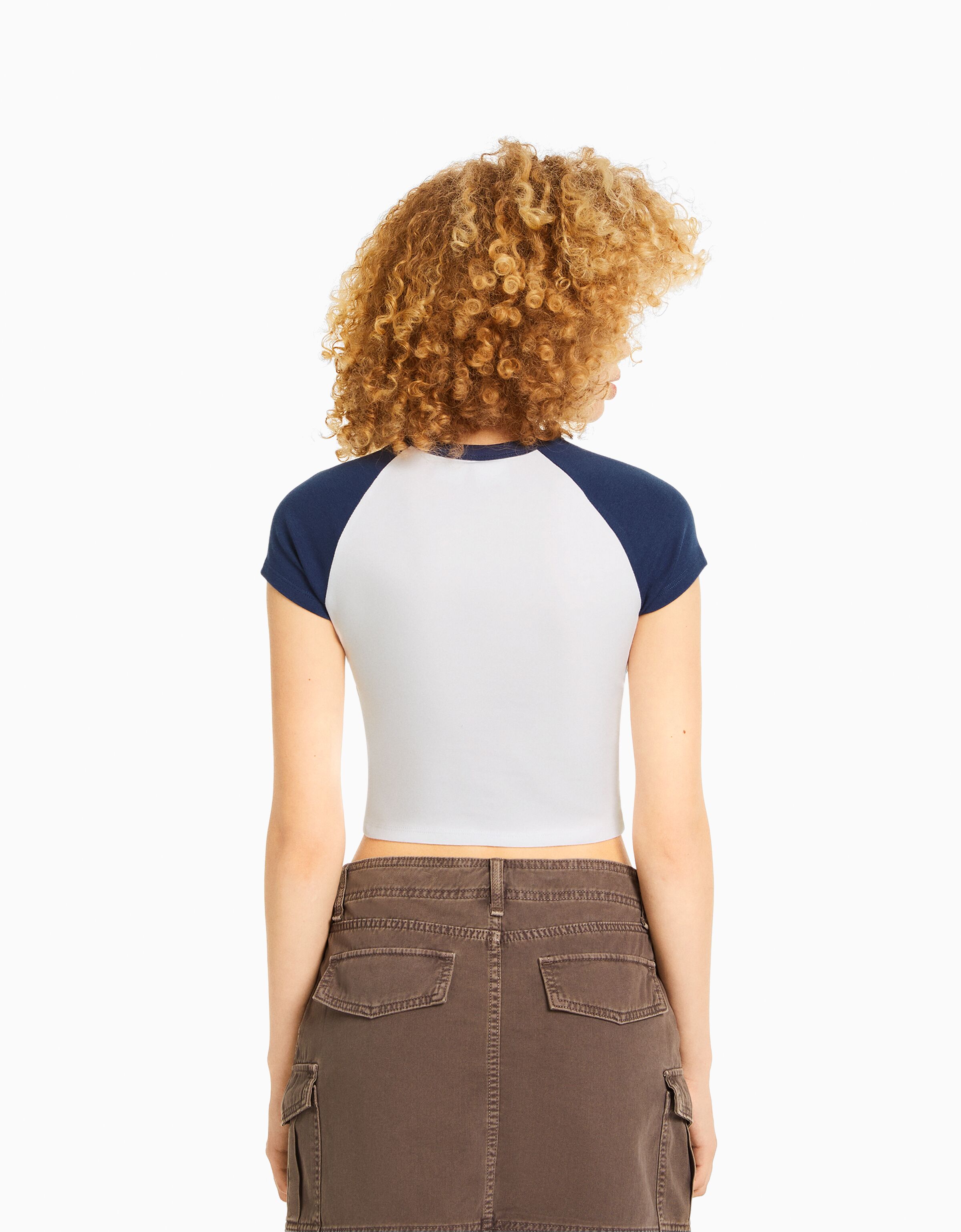 Camiseta Blink-182 manga corta ranglan print