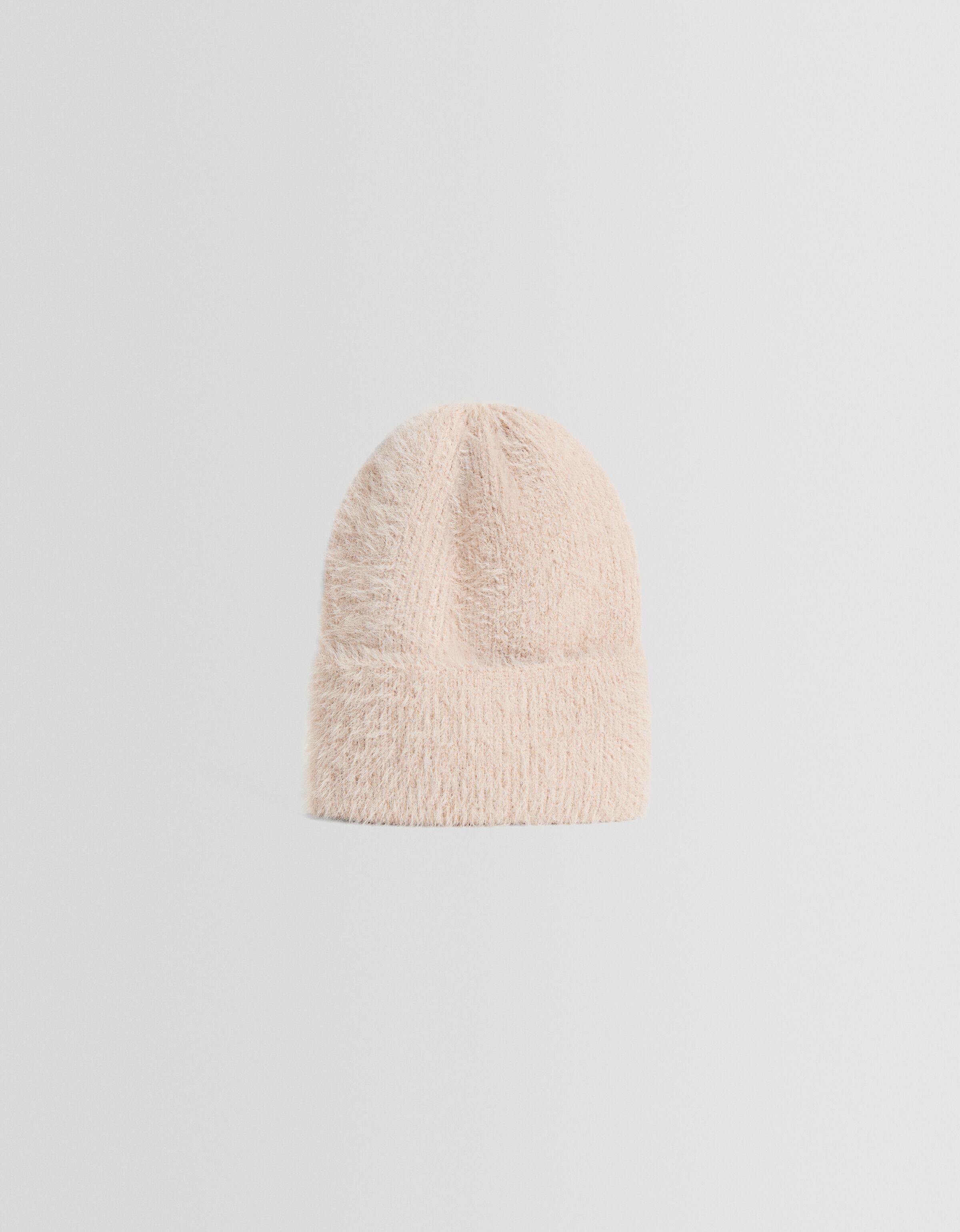 Beanie efecto pelo