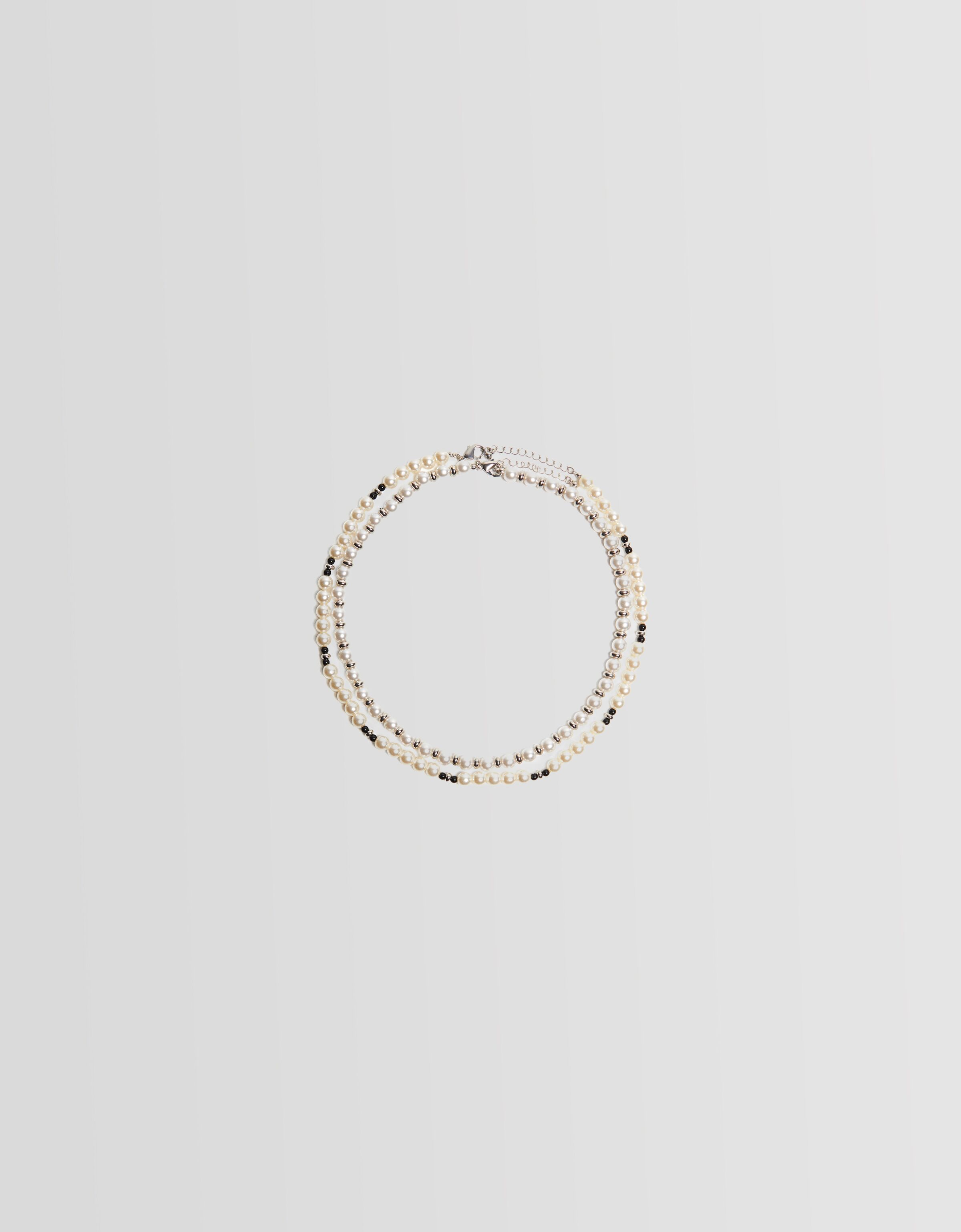 Set 2 collares perlas