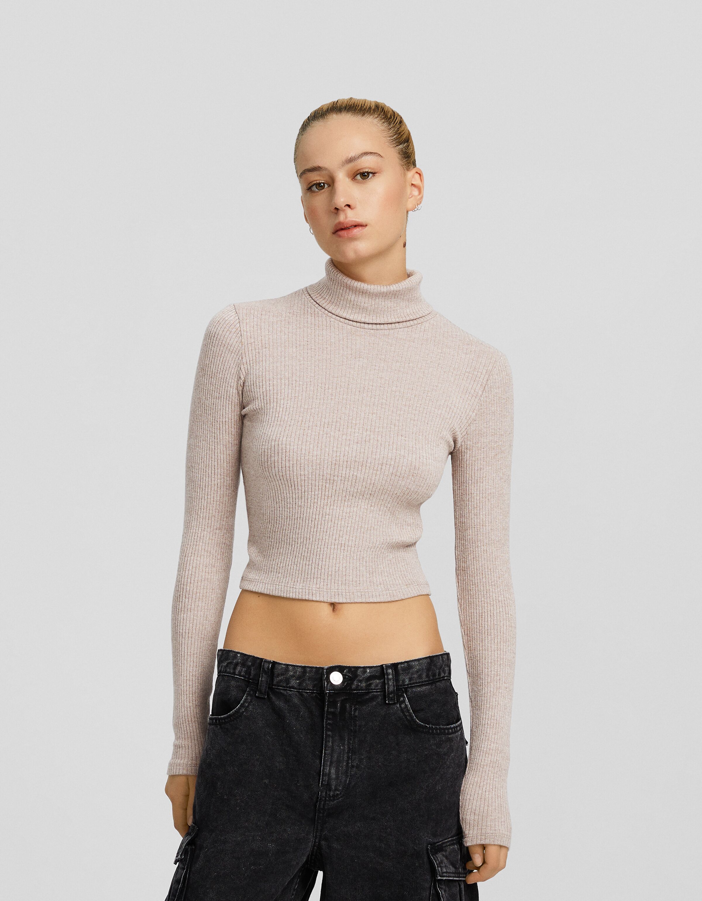 Jersey cuello subido