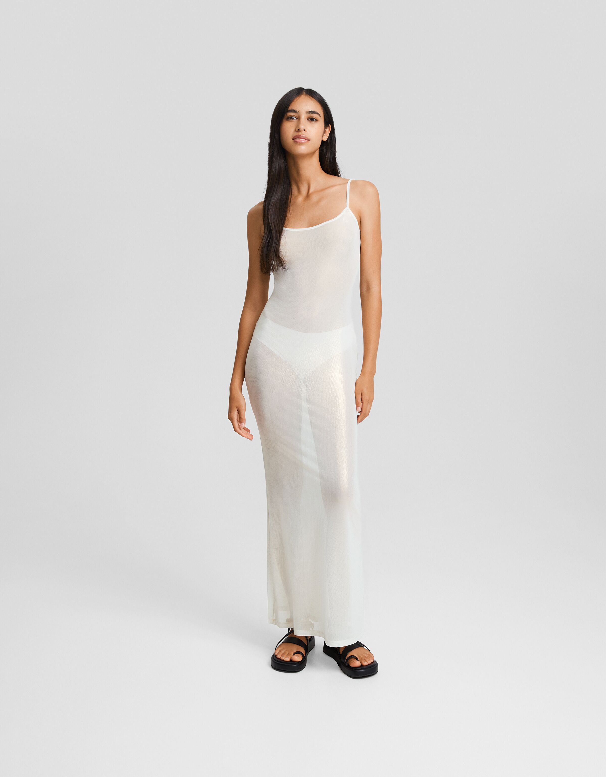 Vestido largo tirantes