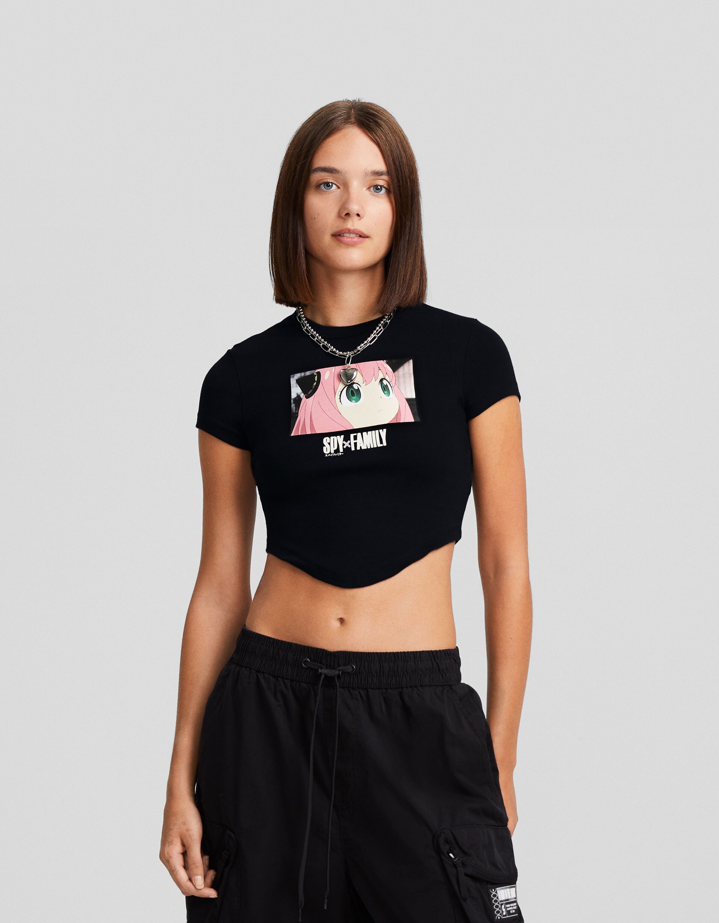 Camiseta SPY × FAMILY manga corta print