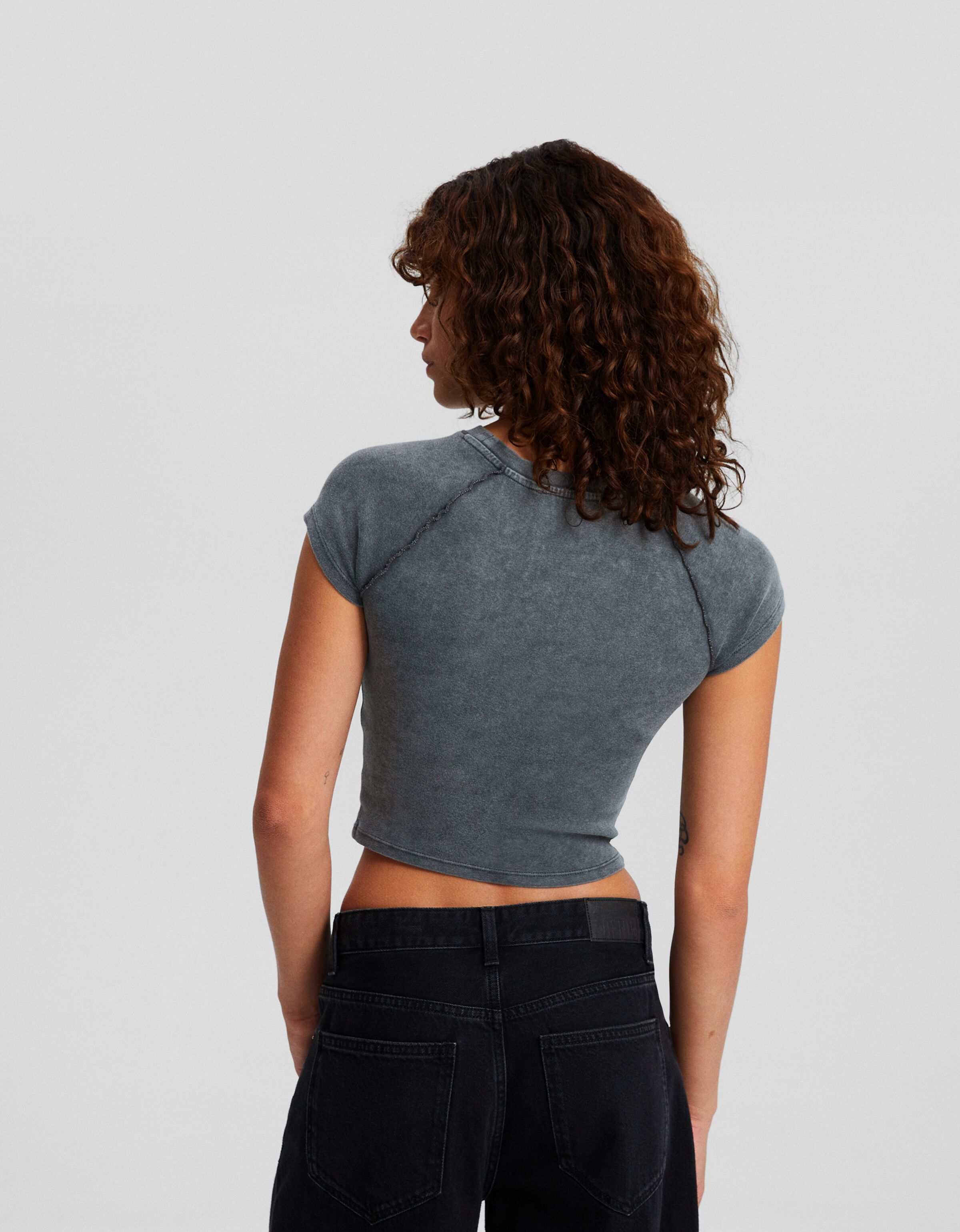 Camiseta manga corta print