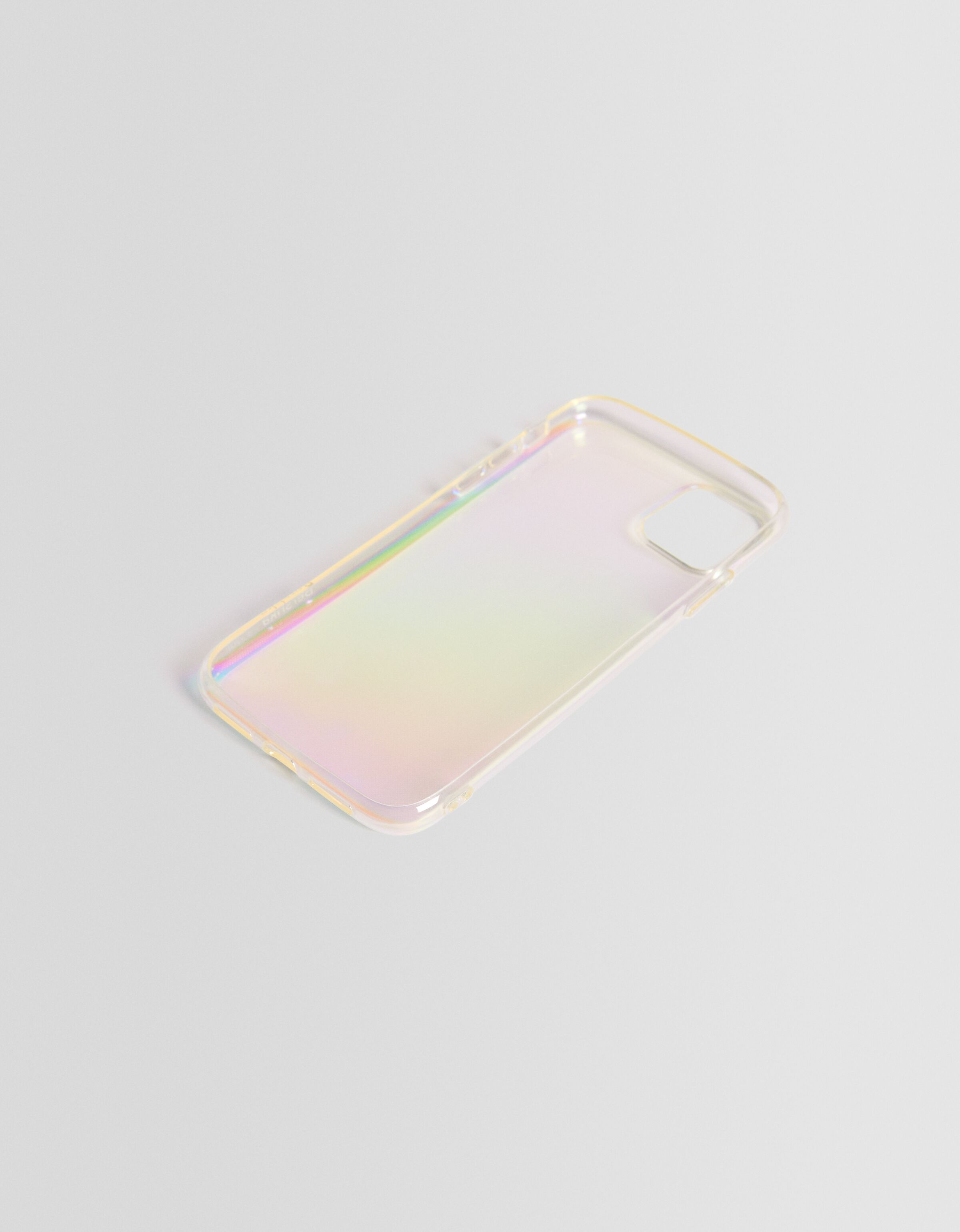 Carcasa móvil iPhone iridiscente