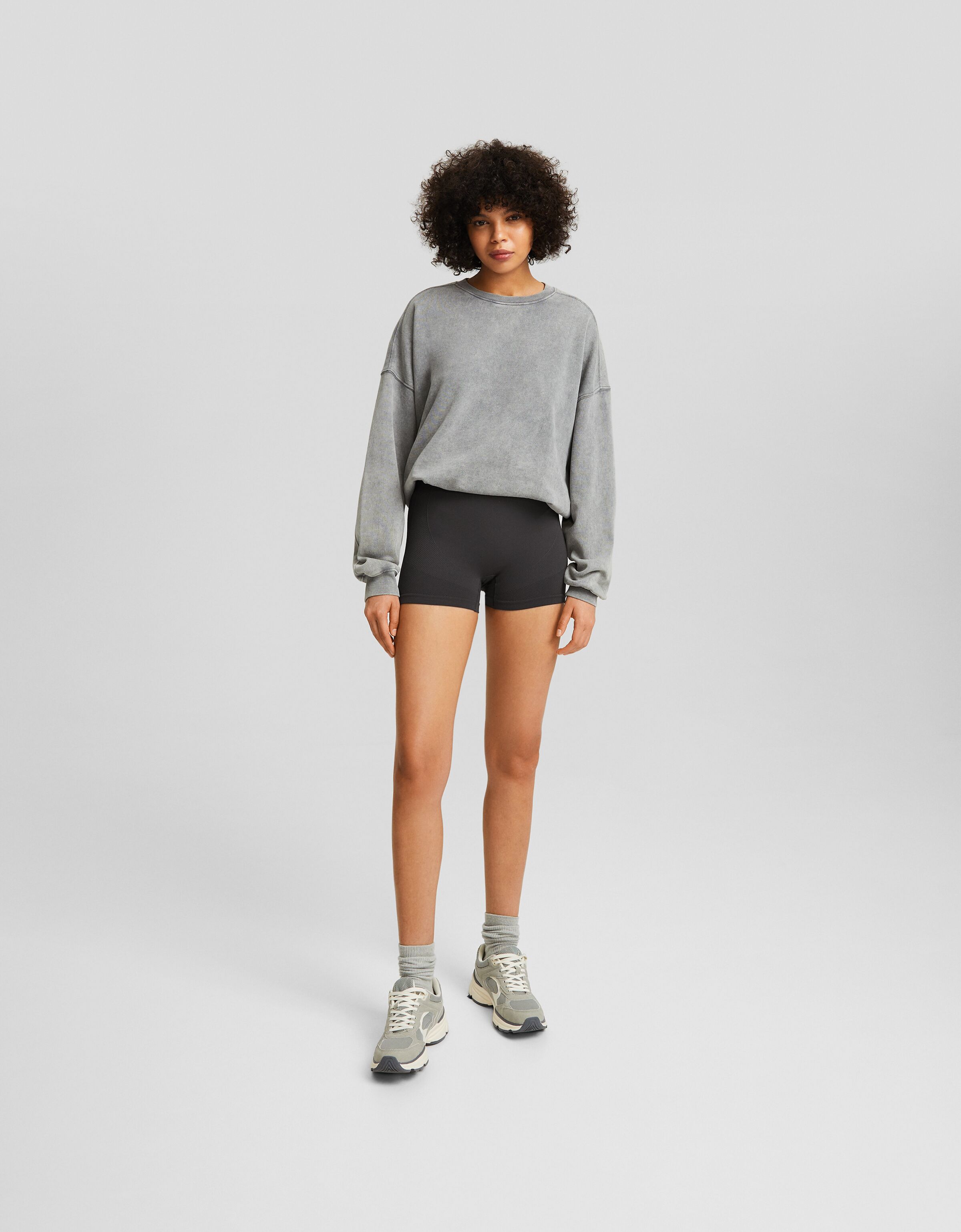 Leggings ciclista seamless push up