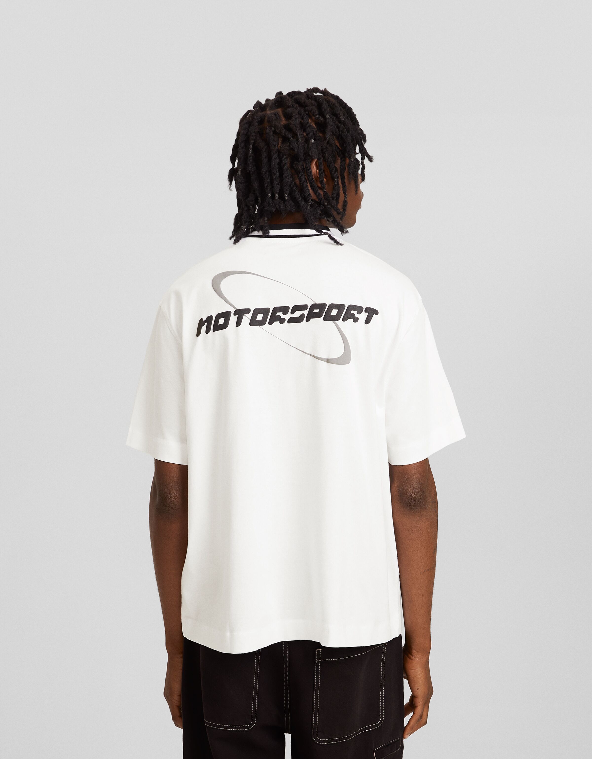 Camisa manga corta beisbolera