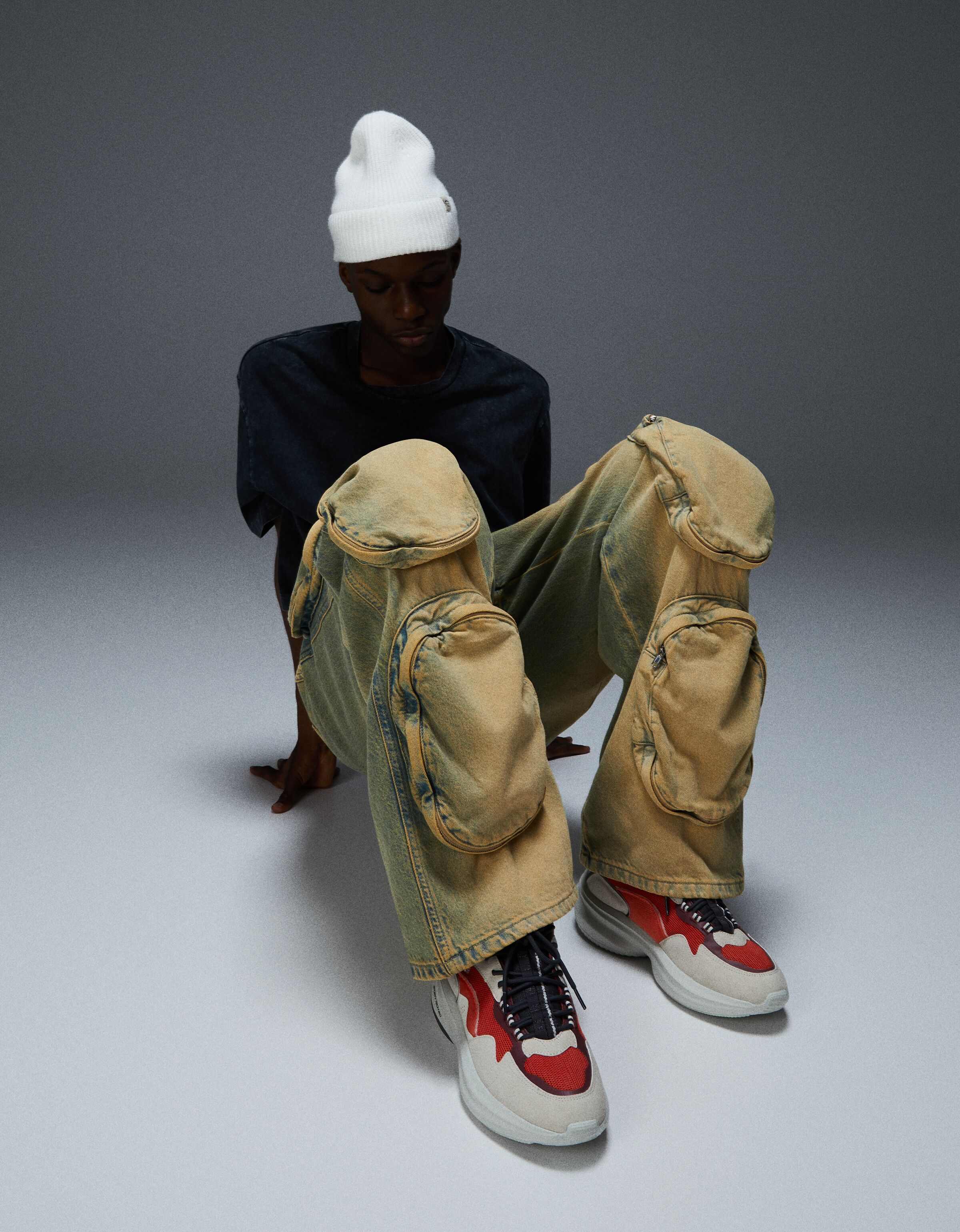 Deportivas detalle piezas técnicas