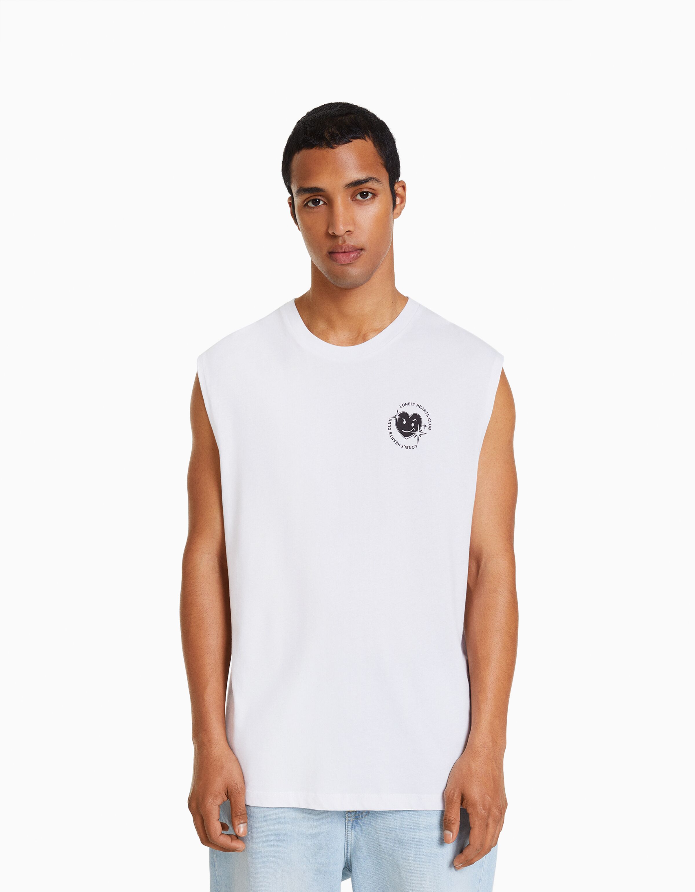 Camiseta sin mangas worker fit