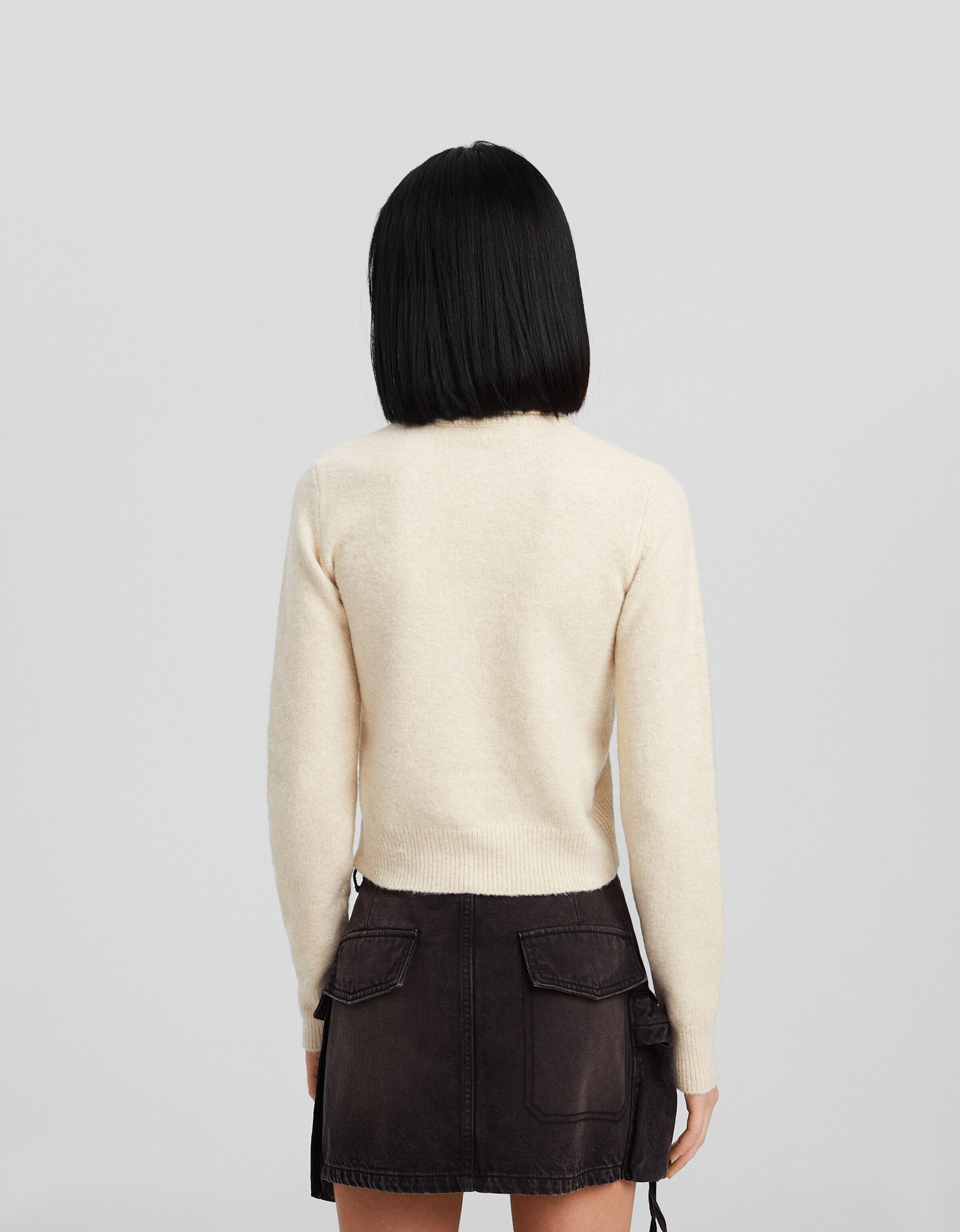 Jersey cuello subido