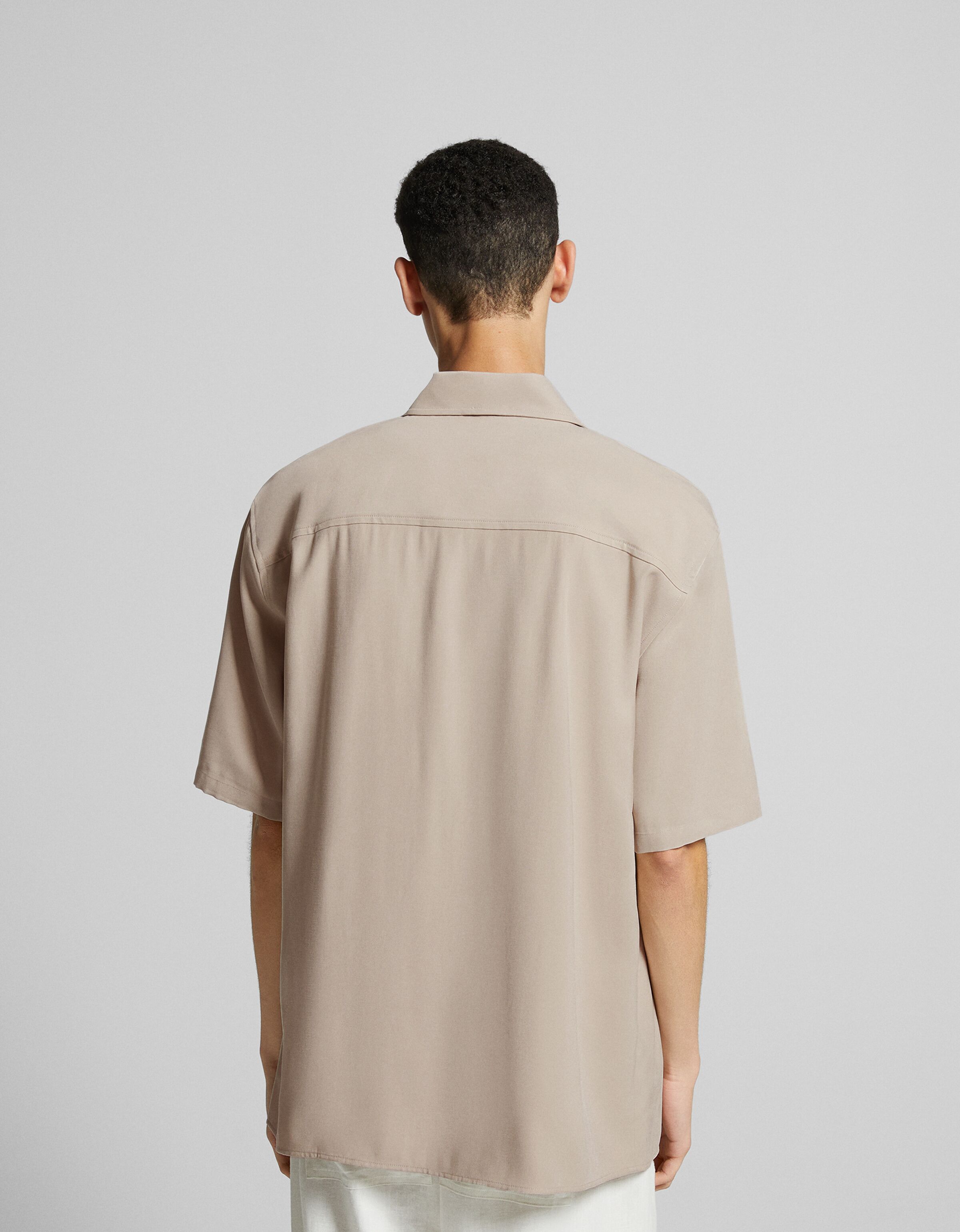 Camisa manga corta relaxed fit