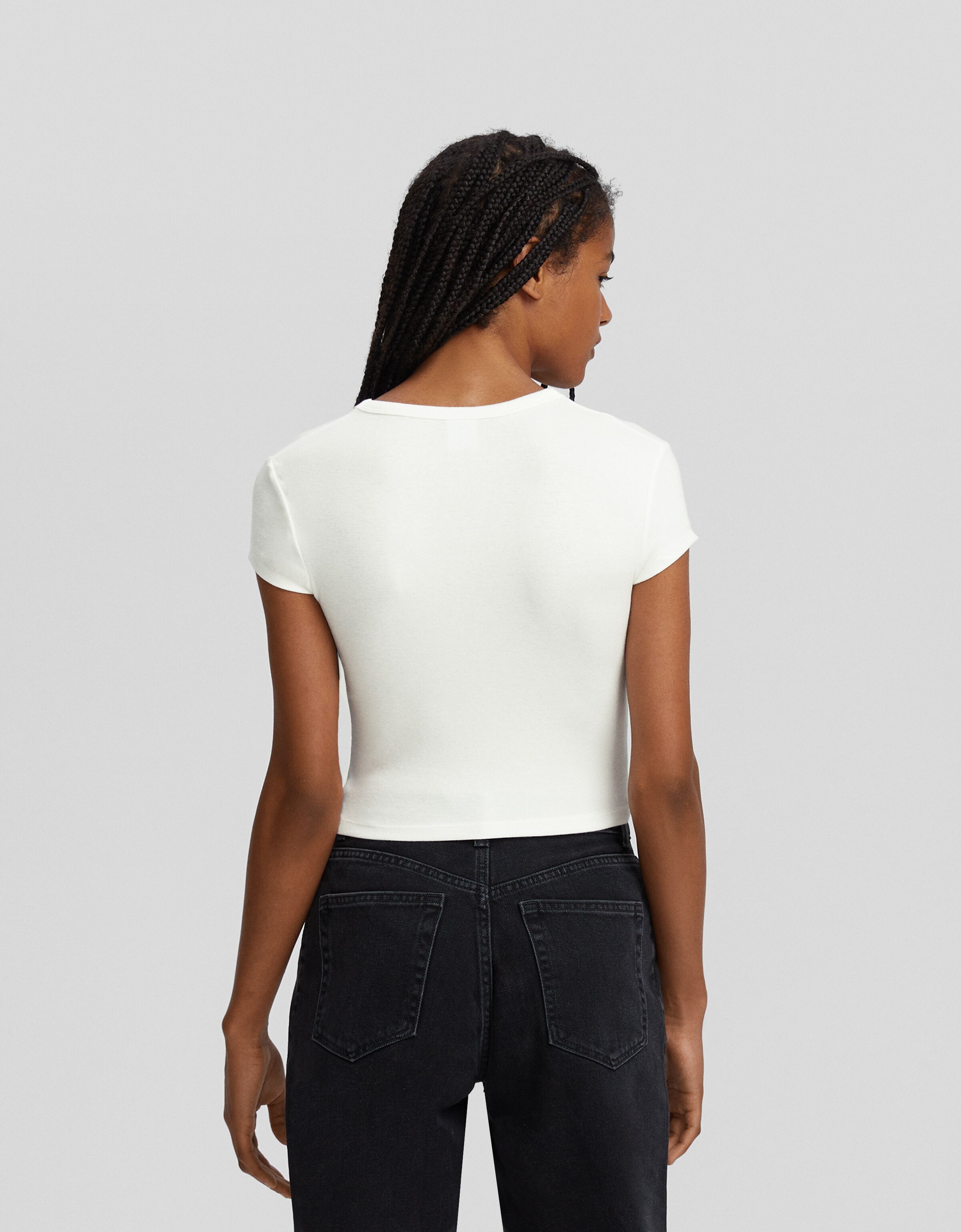 Camiseta manga corta print