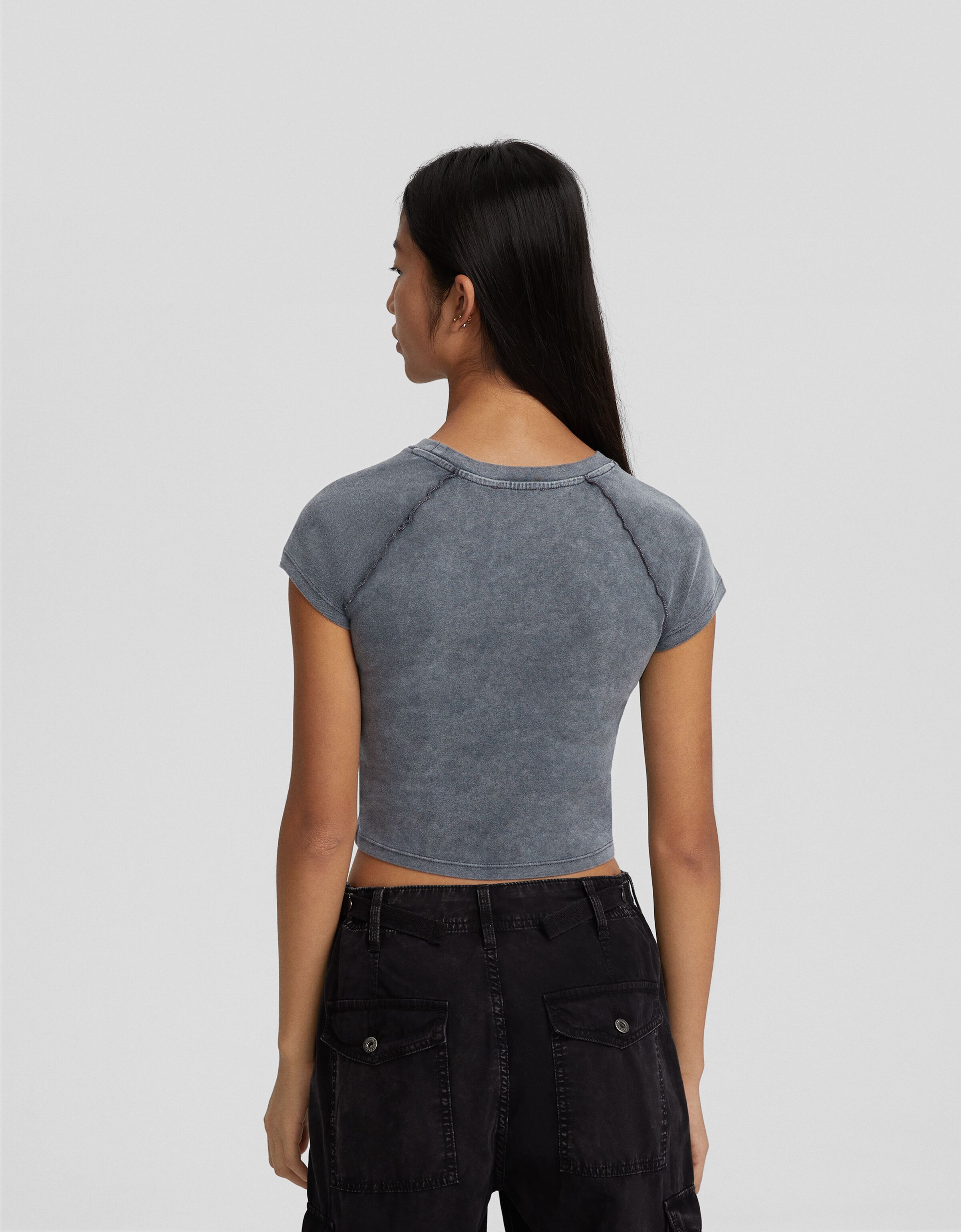 Camiseta manga corta print