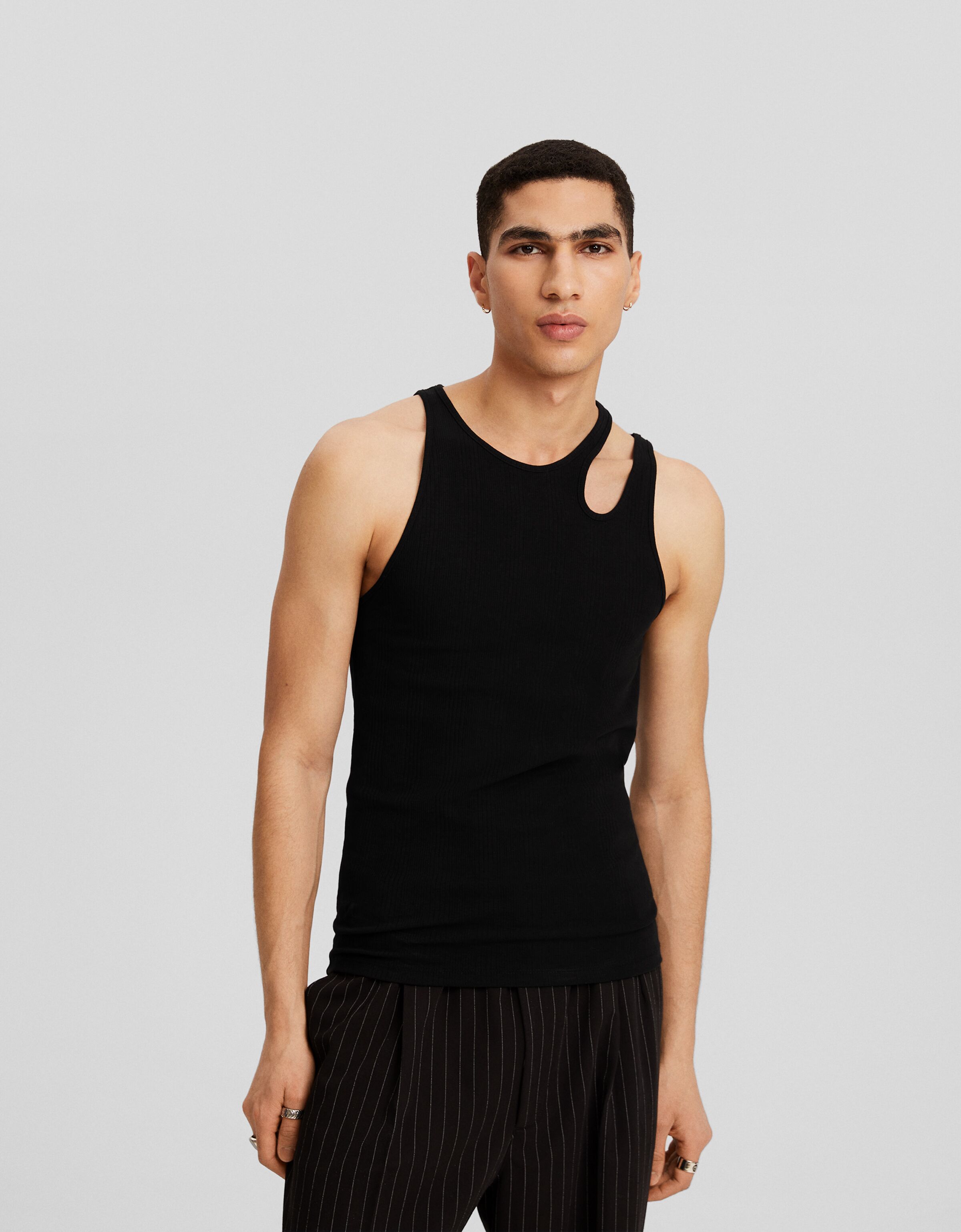 Camiseta tirantes rib