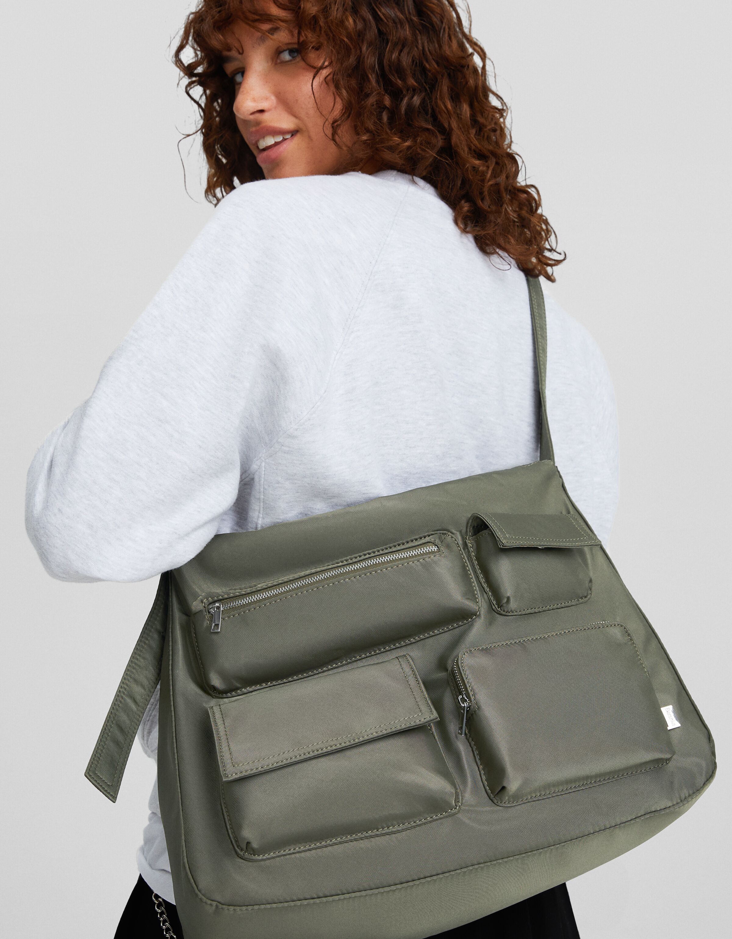 Bolso bandolera multipocket