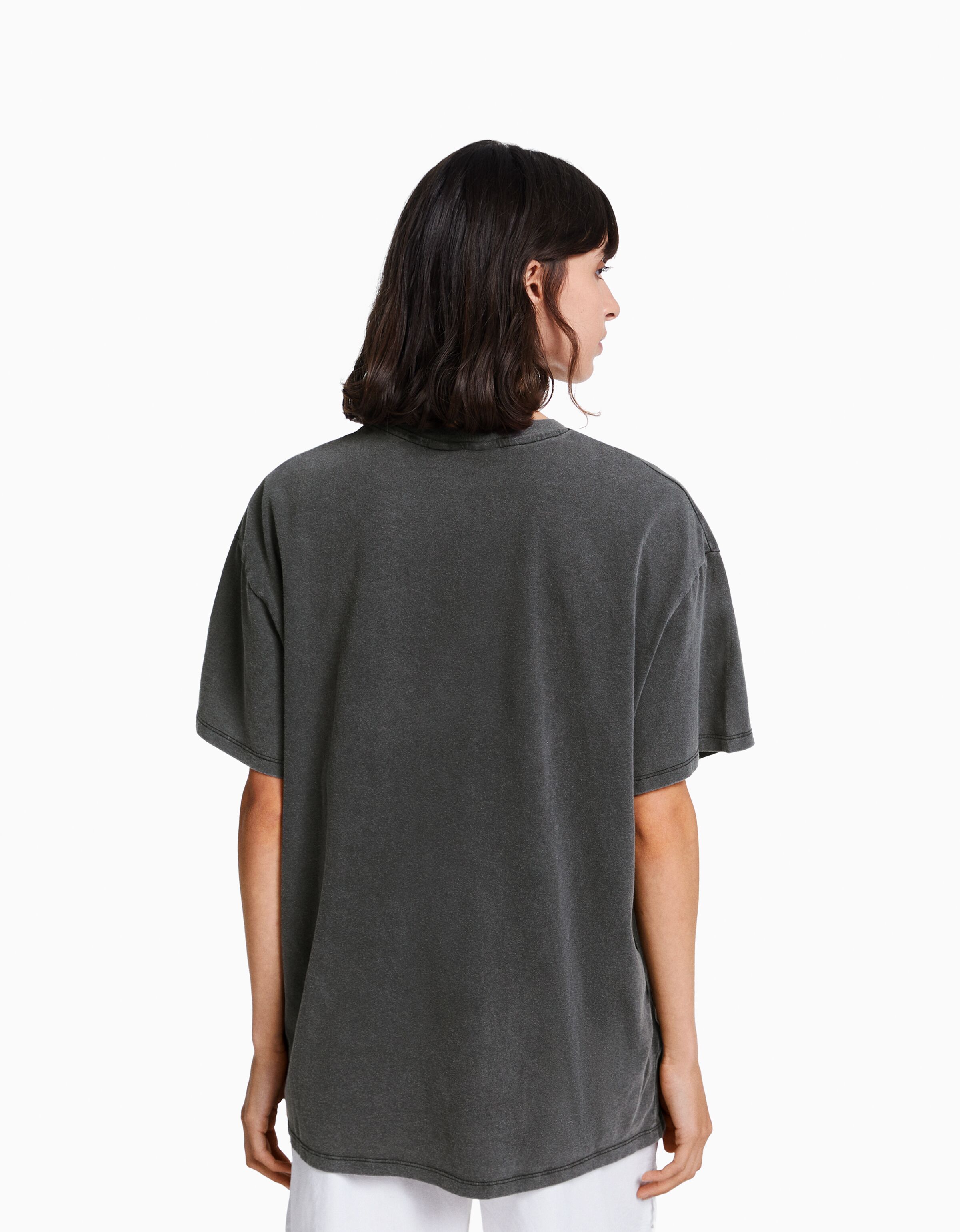 Camiseta Blackpink manga corta oversize print