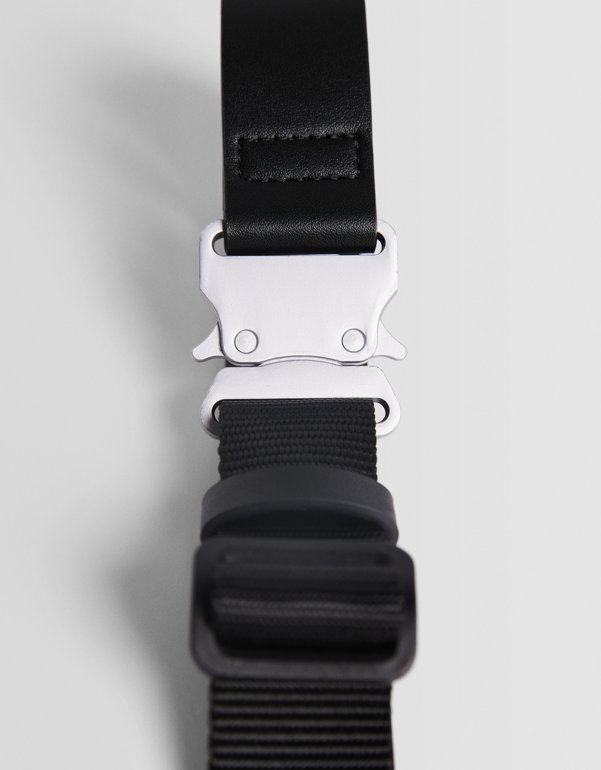 Cinturón webbing cierre click