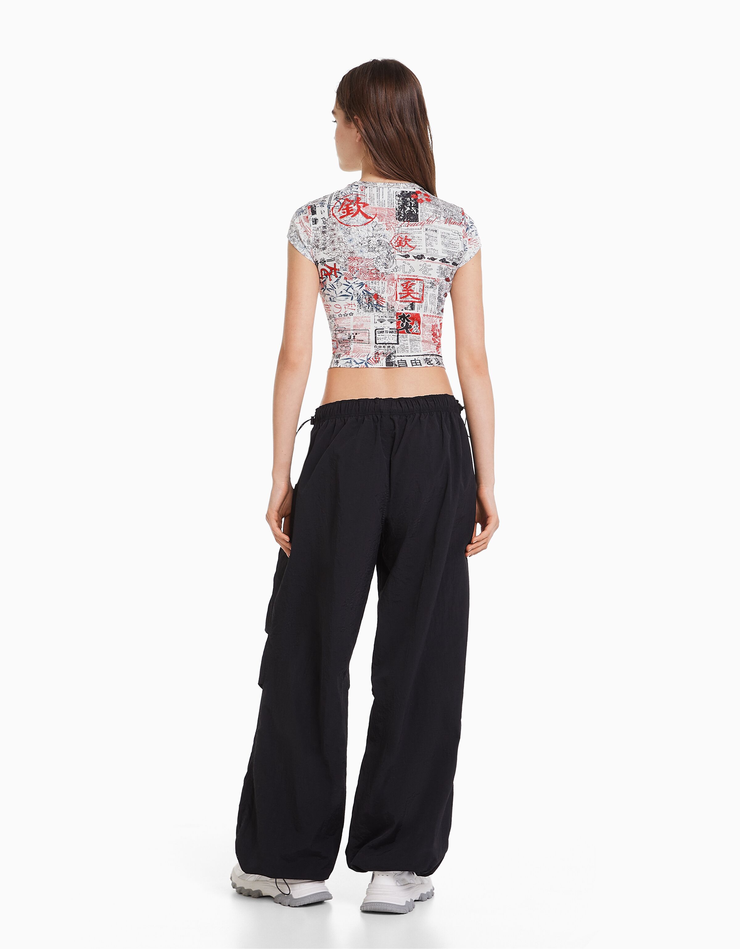 Camiseta manga corta print