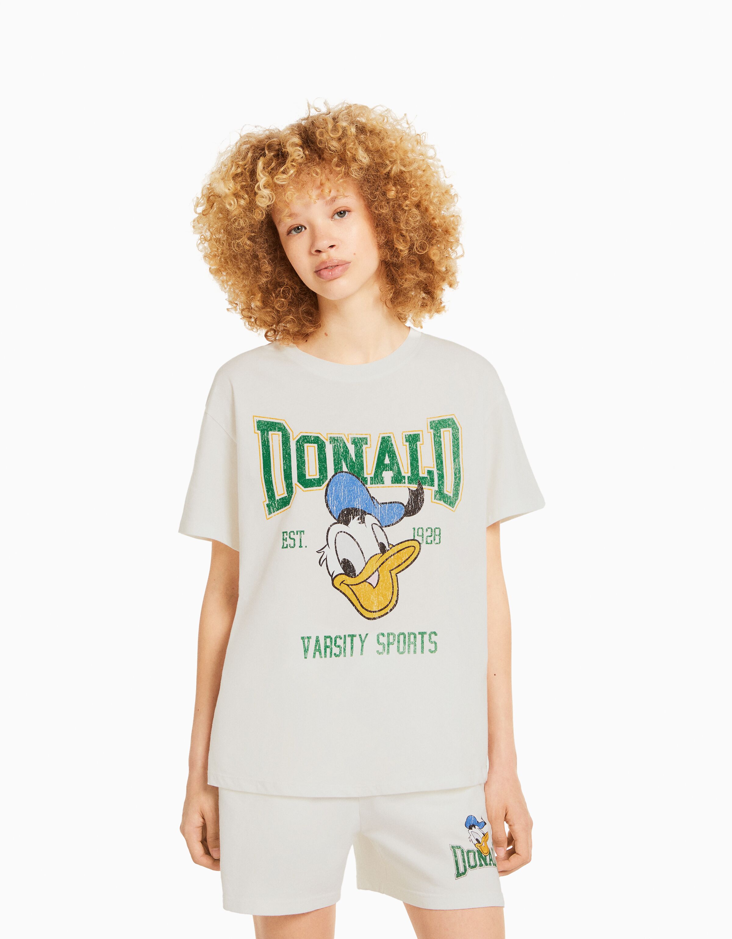 Camiseta Donald manga corta print