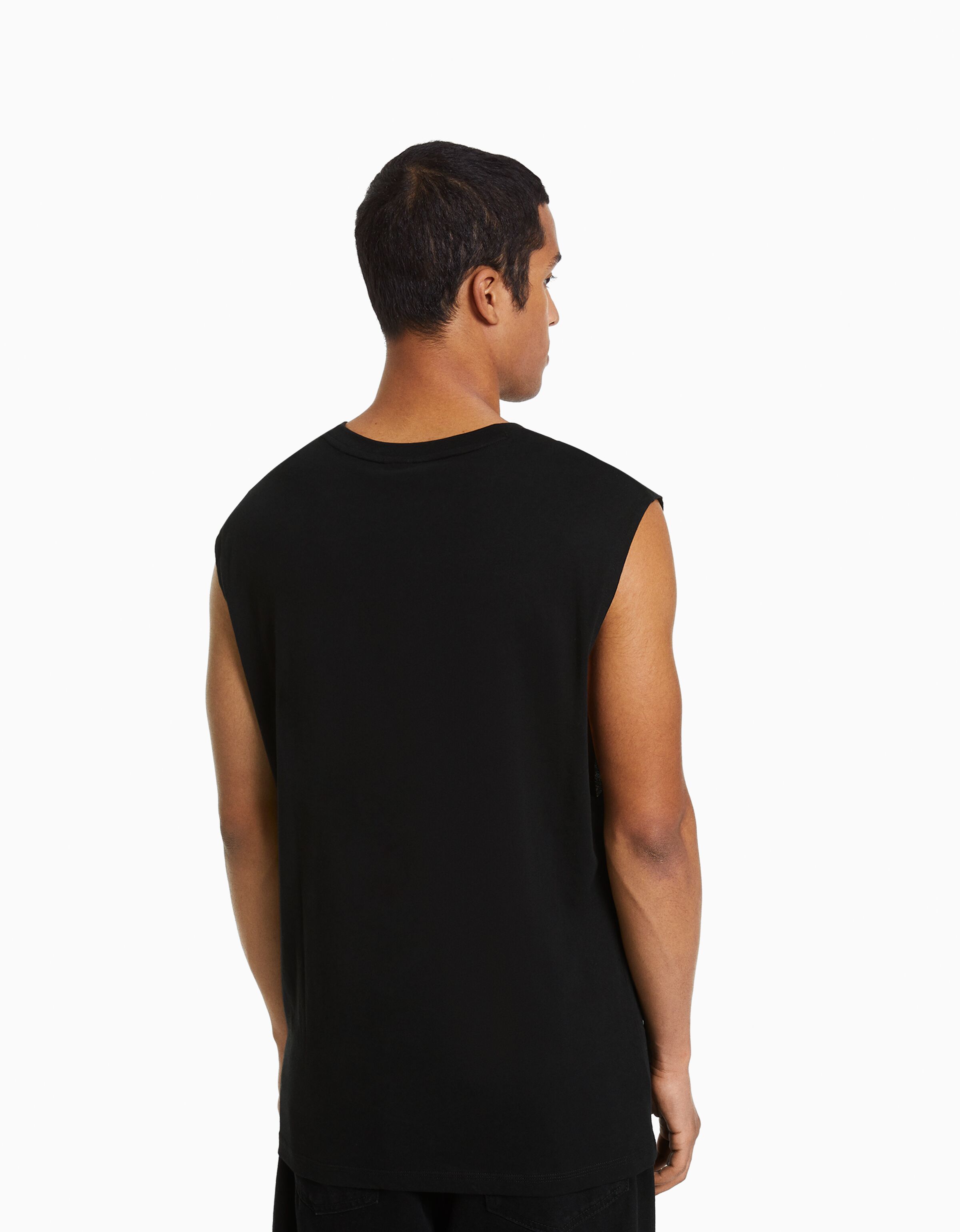 Camiseta sin mangas worker fit