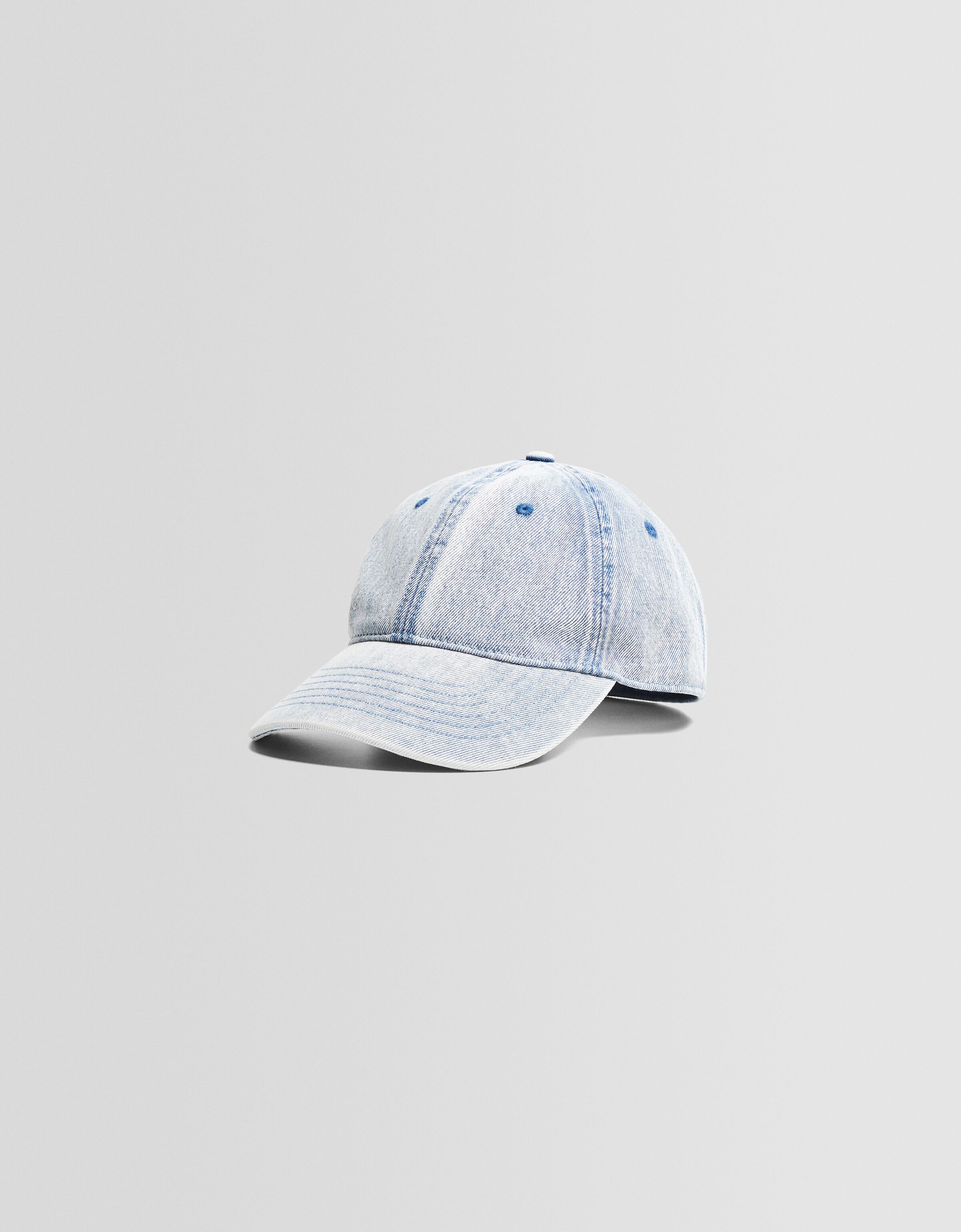 Gorra denim efecto lavado